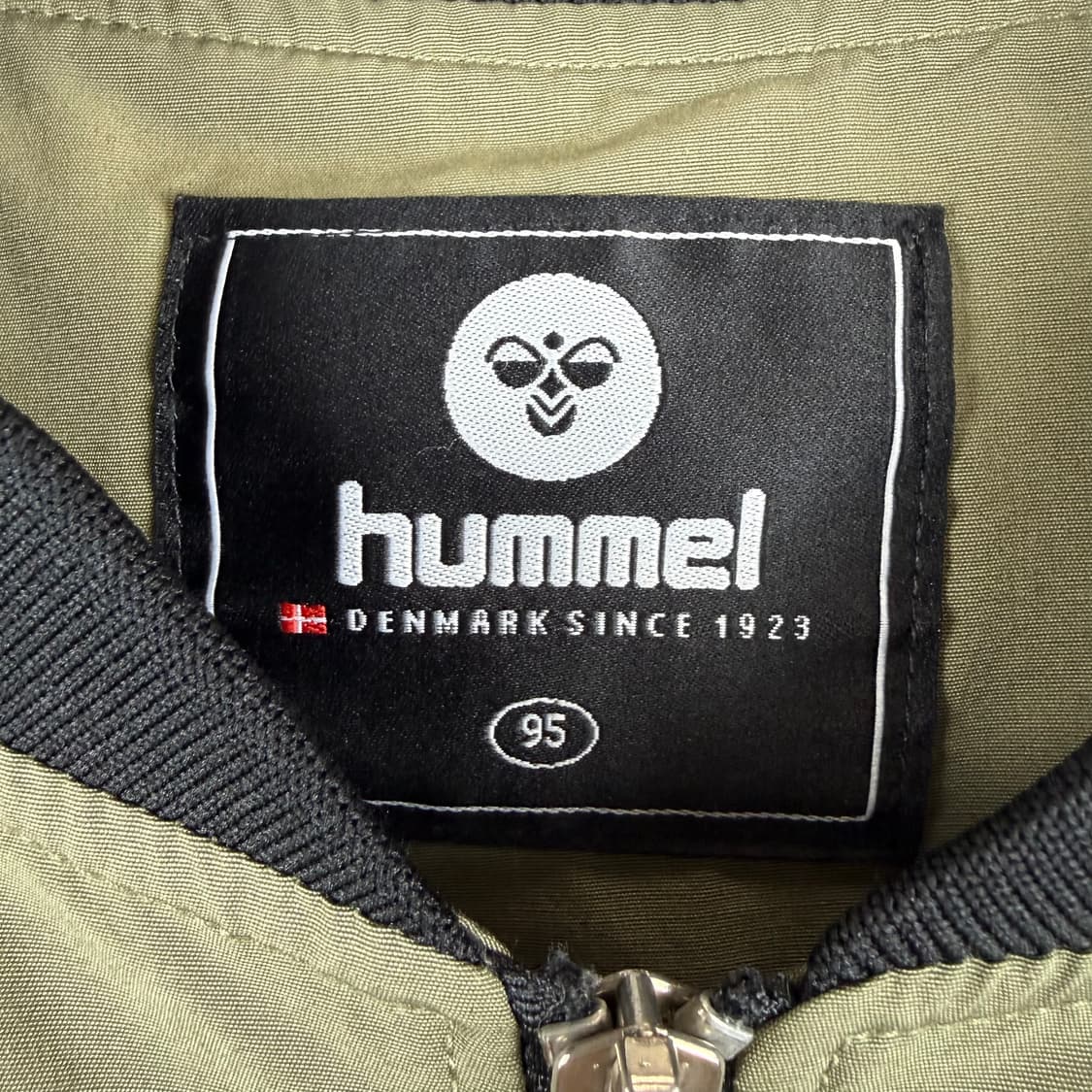 (95) 험멜 봄버 롱 자켓 카키 상품이미지3