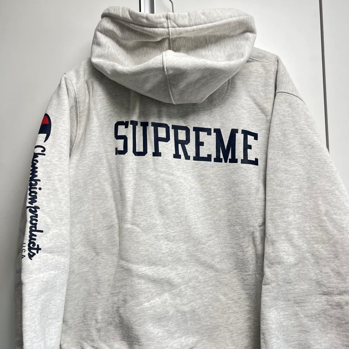 슈프림 챔피온 후드 오트밀 L 상품이미지8