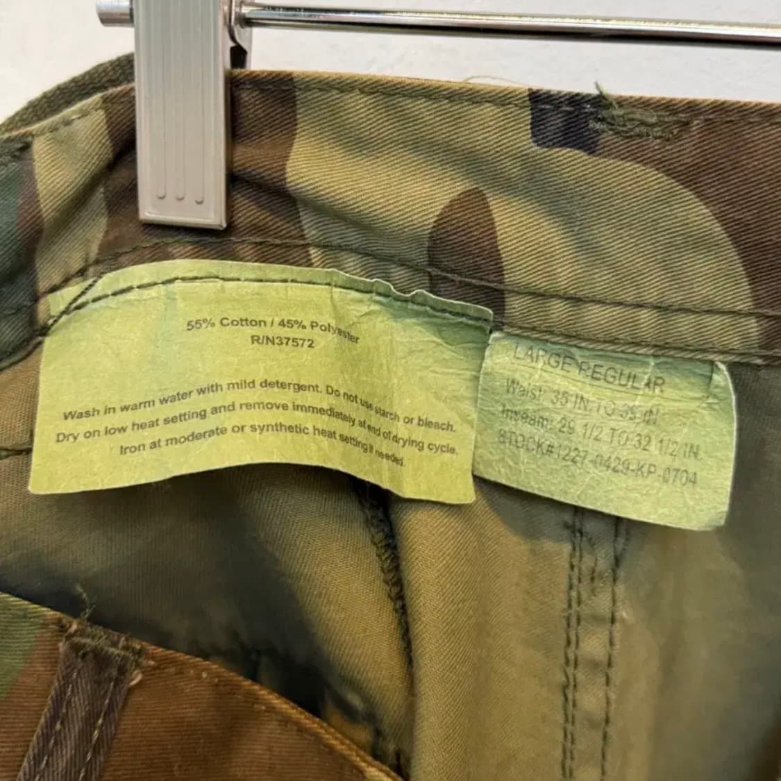 미군 오리지날 우드랜드 BDU 팬츠 상품이미지4