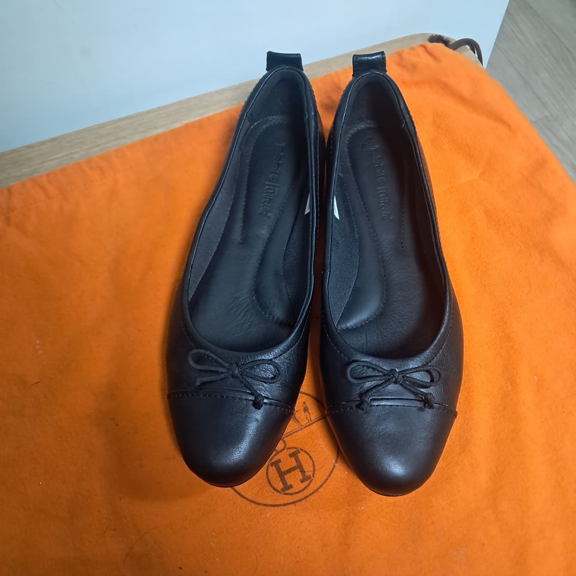 팀버랜드 가죽 플랫슈즈 단화240(상태최상) 상품이미지1