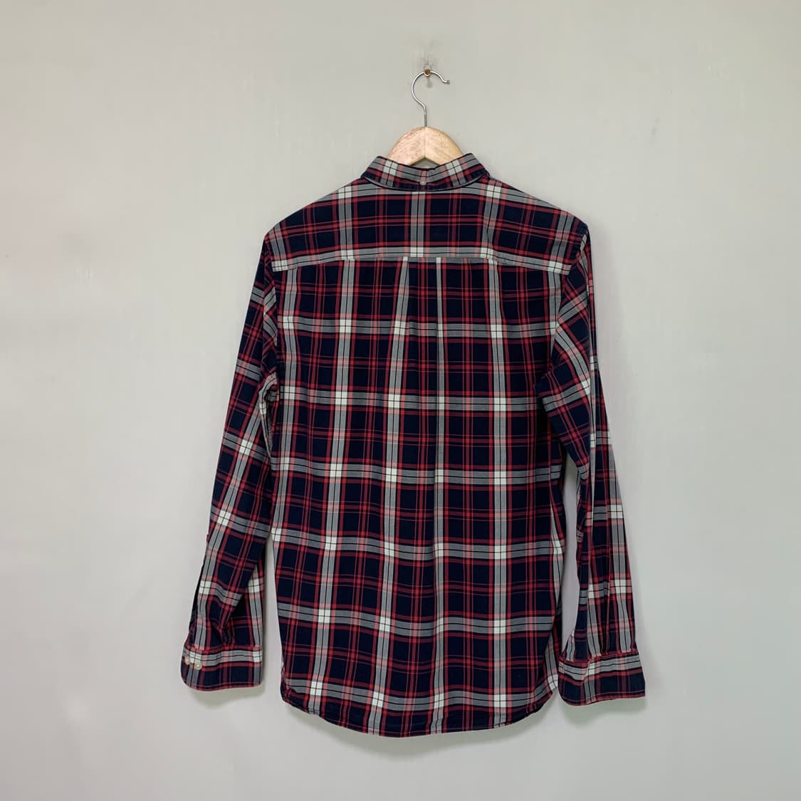 브룩스브라더스 체크 셔츠 남방 M 00s 빈티지 남녀공용 상품이미지5