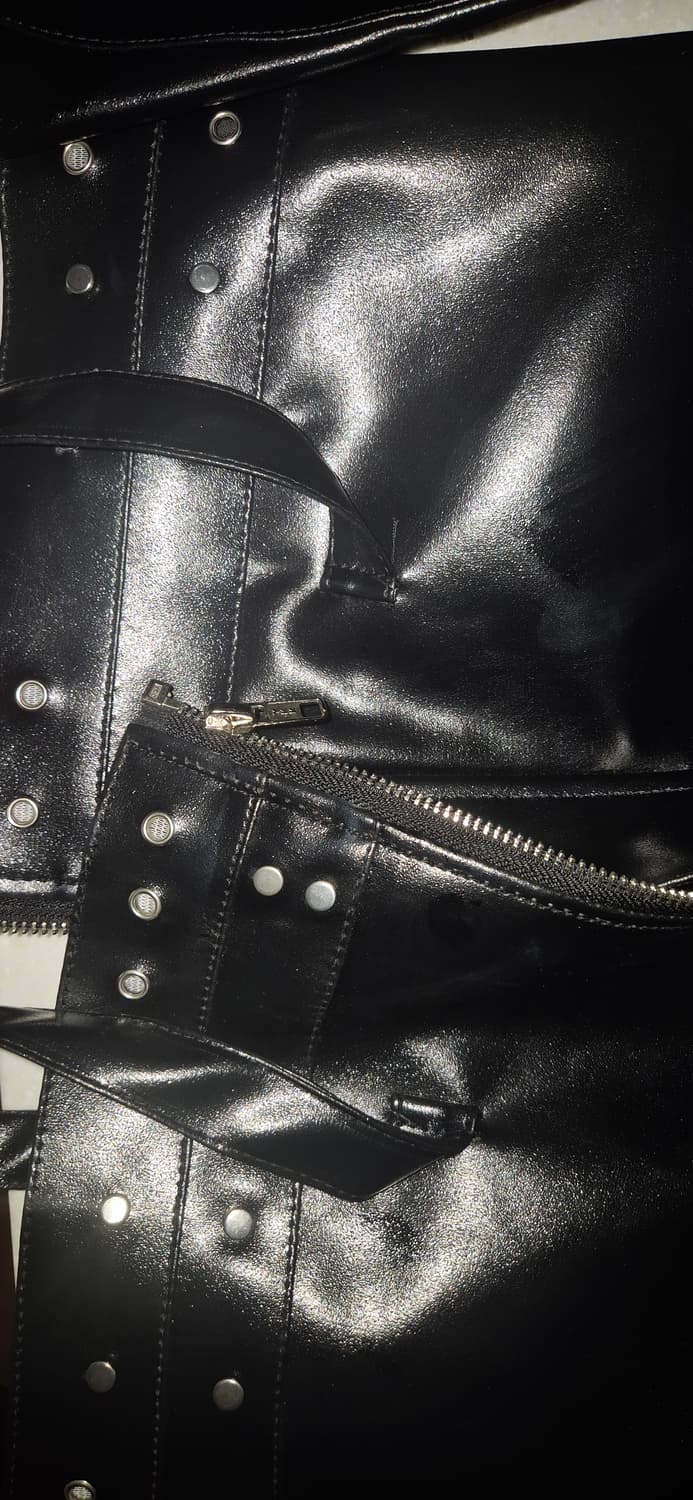 Cozy worldwide 코지 월드와이드 퍼트리밍 후드 레더재킷 상품이미지5