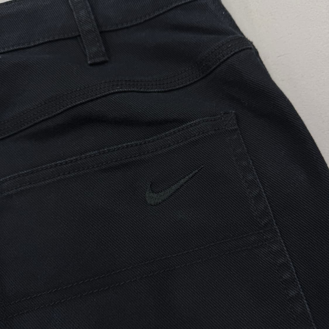 나이키 카펜터 와이드 코튼 워크 팬츠 블랙 상품이미지6