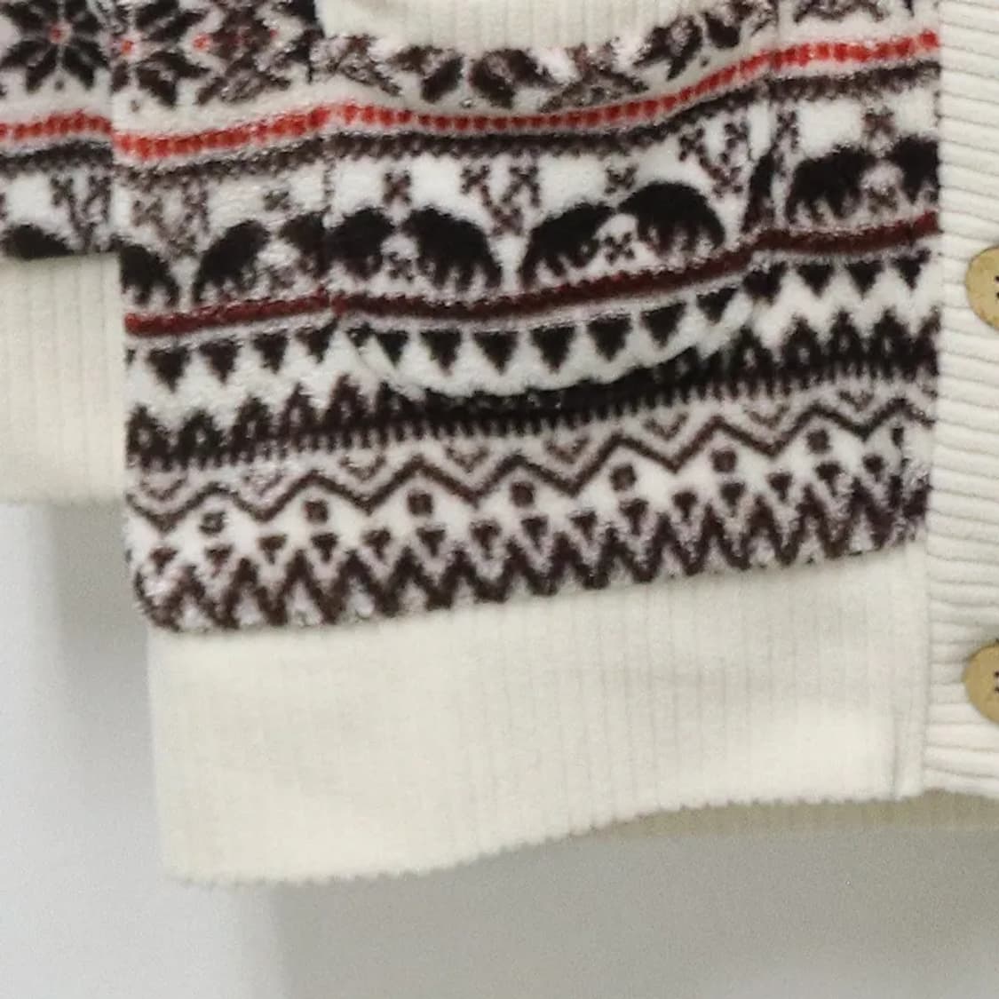 GANIEL 노르딕 패턴 후드 자켓 60284 상품이미지4