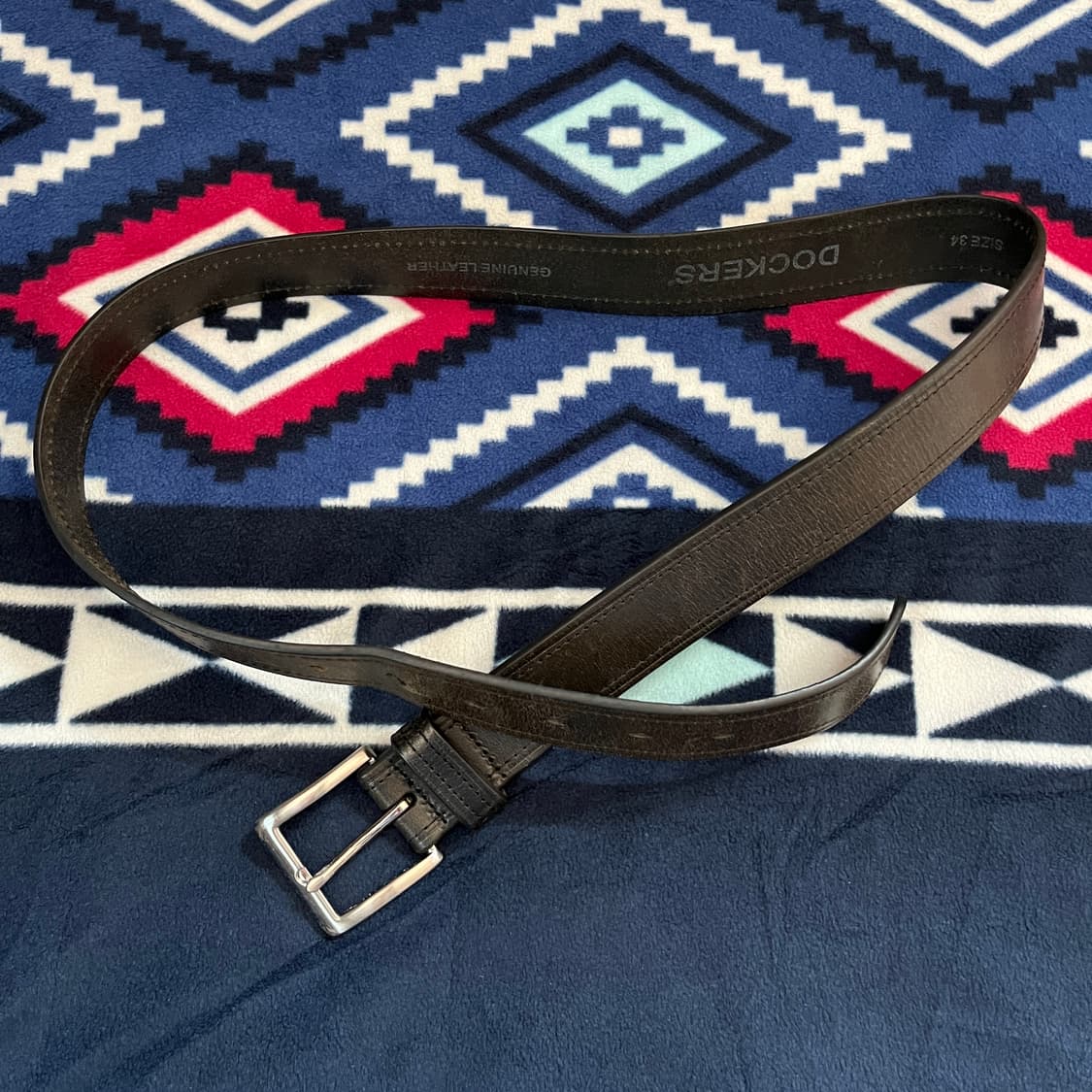 DOCKERS 빈티지 레더벨트 상품이미지3