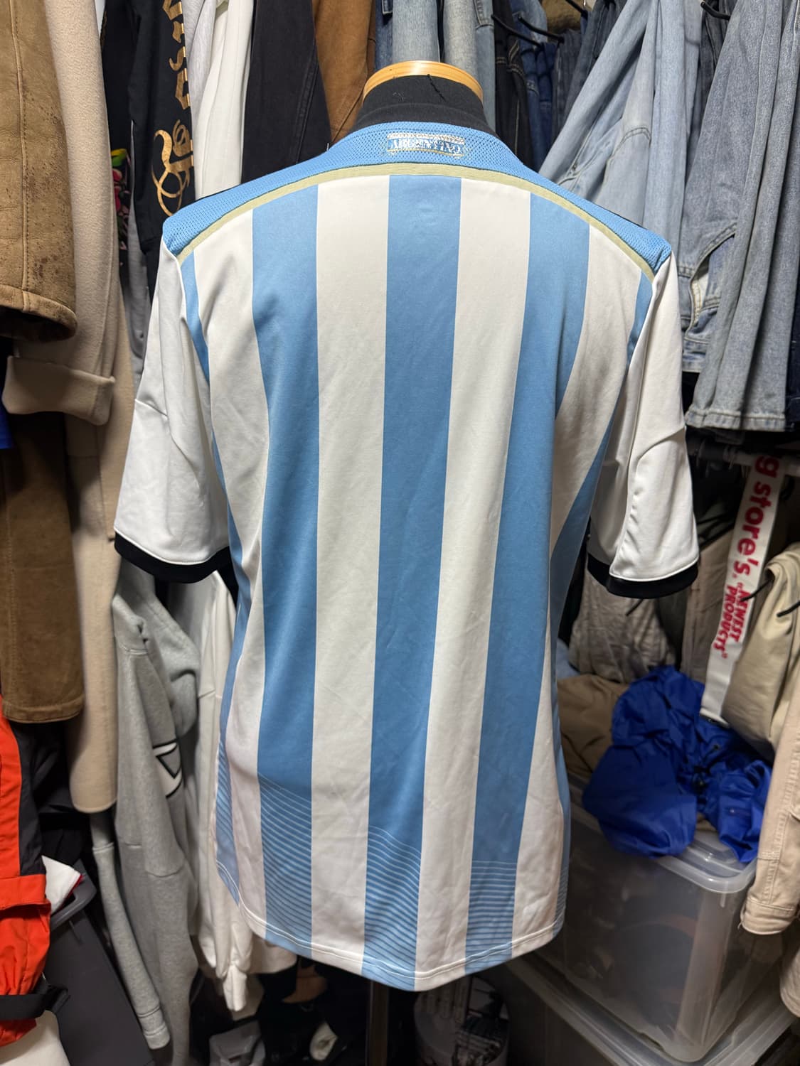 [105] 14-15 아디다스 아르헨티나 축구 국대 유니폼 상품이미지8