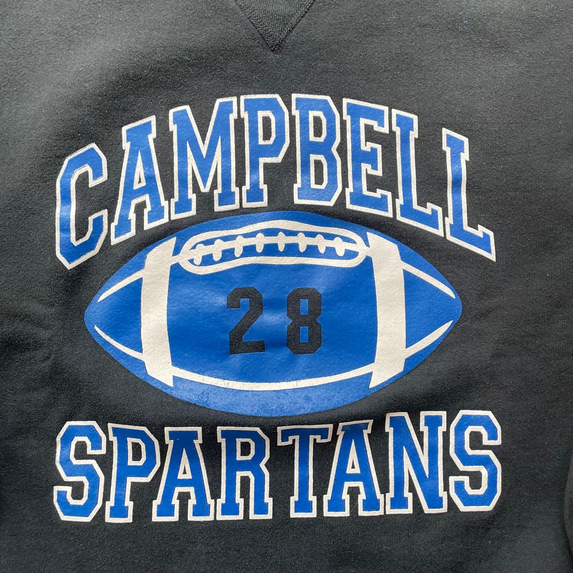 빈티지  러셀 애슬레틱 스웻셔츠 블랙(블루)made in usa 상품이미지3