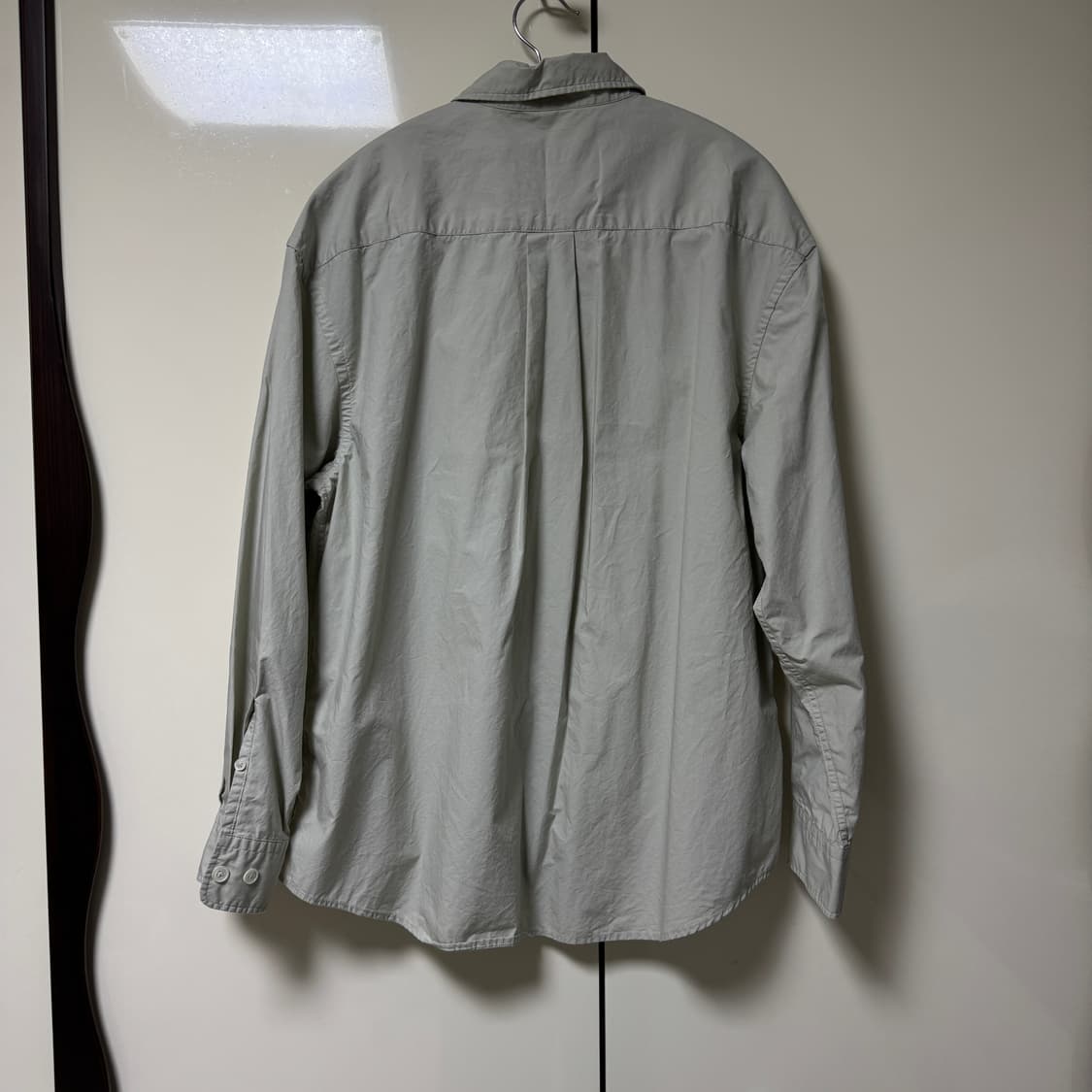 스티븐알란 타입라이터 에센셜 셔츠 M 라이트올리브 상품이미지4