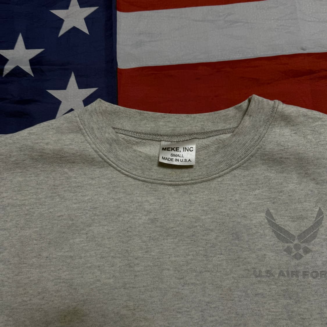 [S] 밀리터리 AIR FORCE 오리지널 스웻셔츠 맨투맨 US -33 상품이미지3