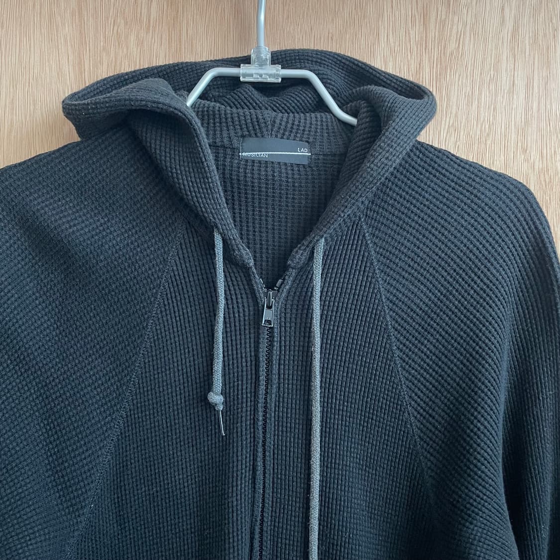 라드뮤지션 와플 후드집업 상품이미지3