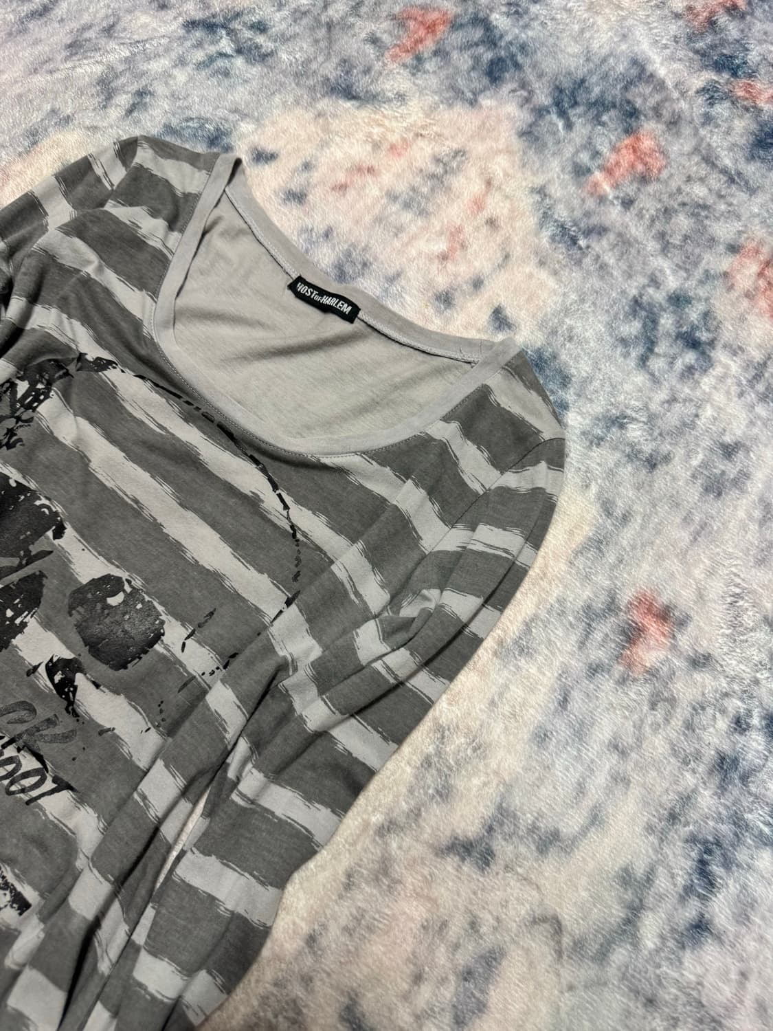 Ghost of harlem stripe skull top 상품이미지4