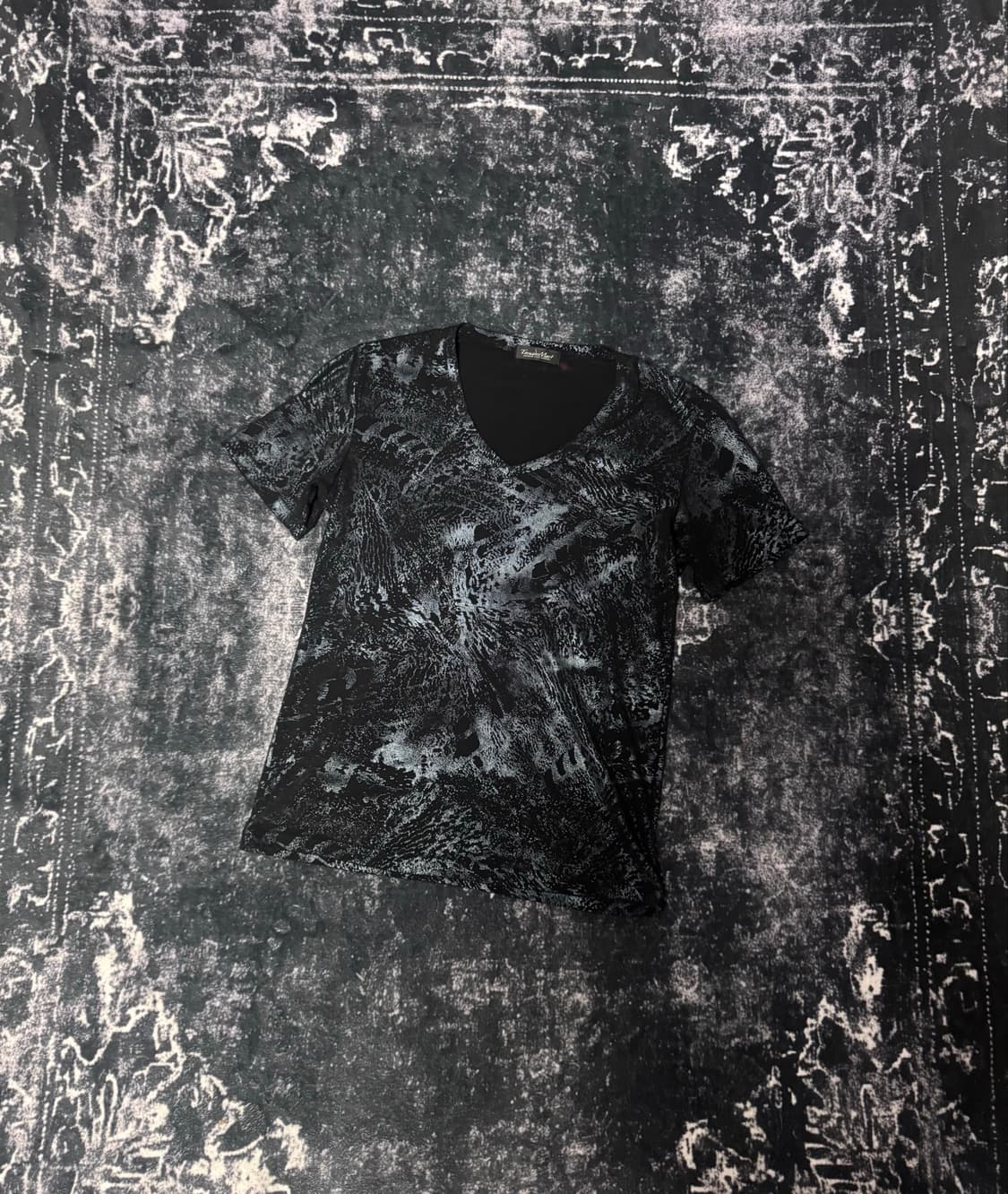 Tornado mart 00s leopard pattern top 상품이미지1
