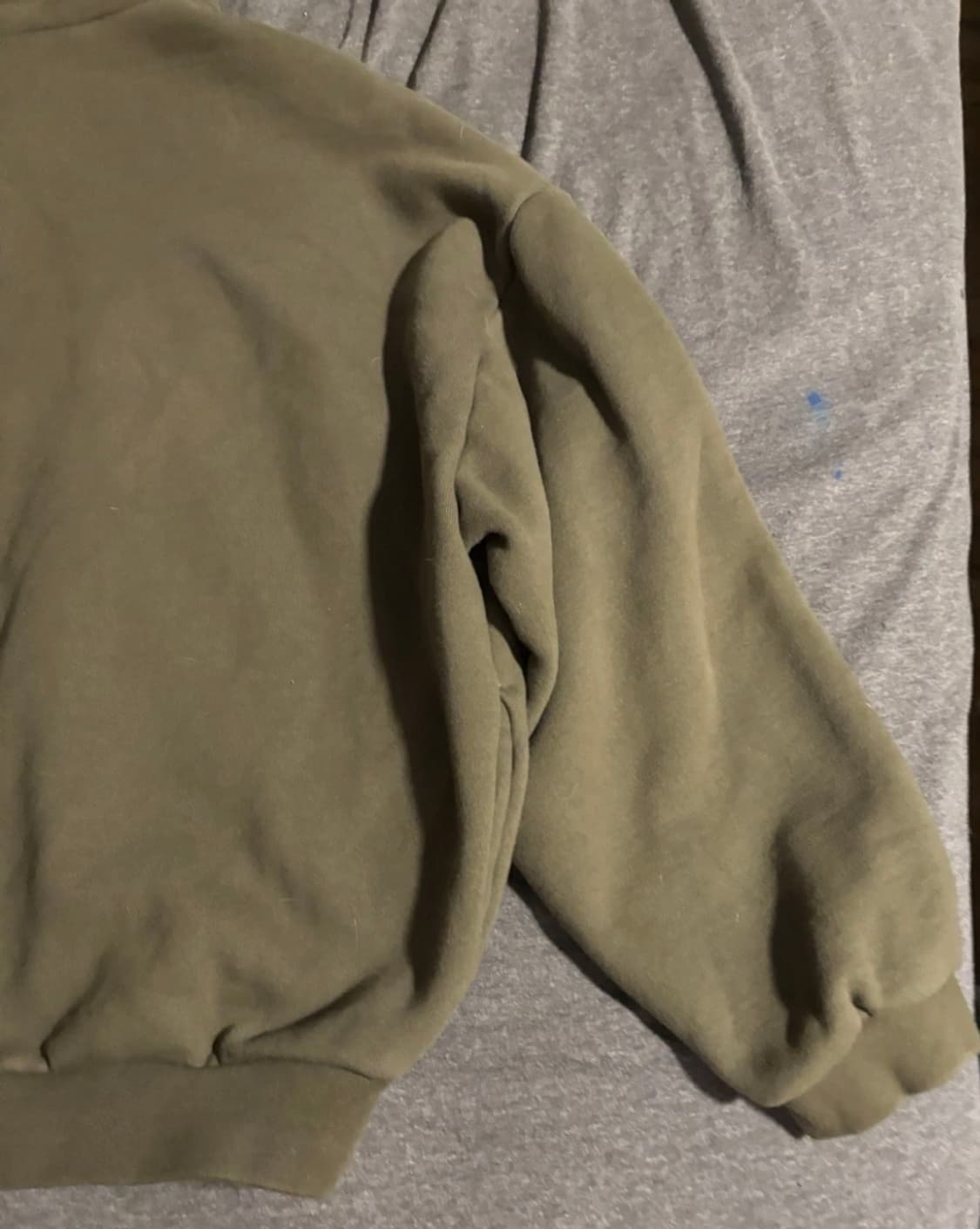 (새상품 L) 피어오브갓 에센셜 플리스 후드티 밀리터리 상품이미지6