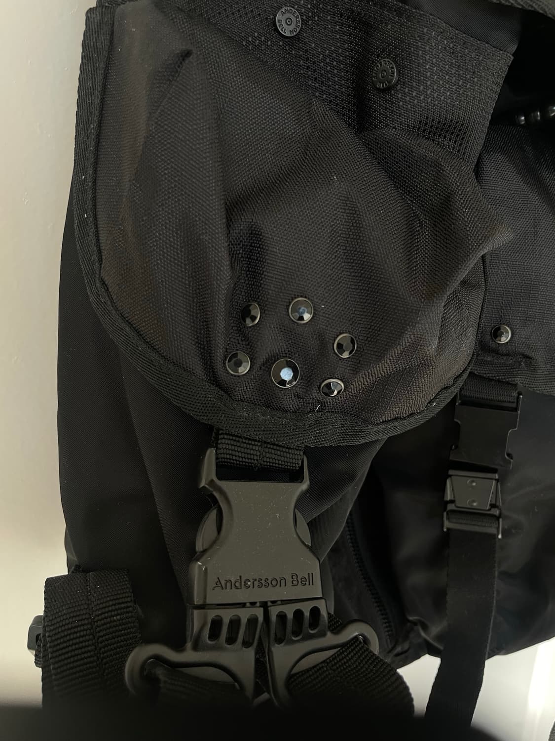 앤더슨벨 아즈텍 백팩 블랙 상품이미지4