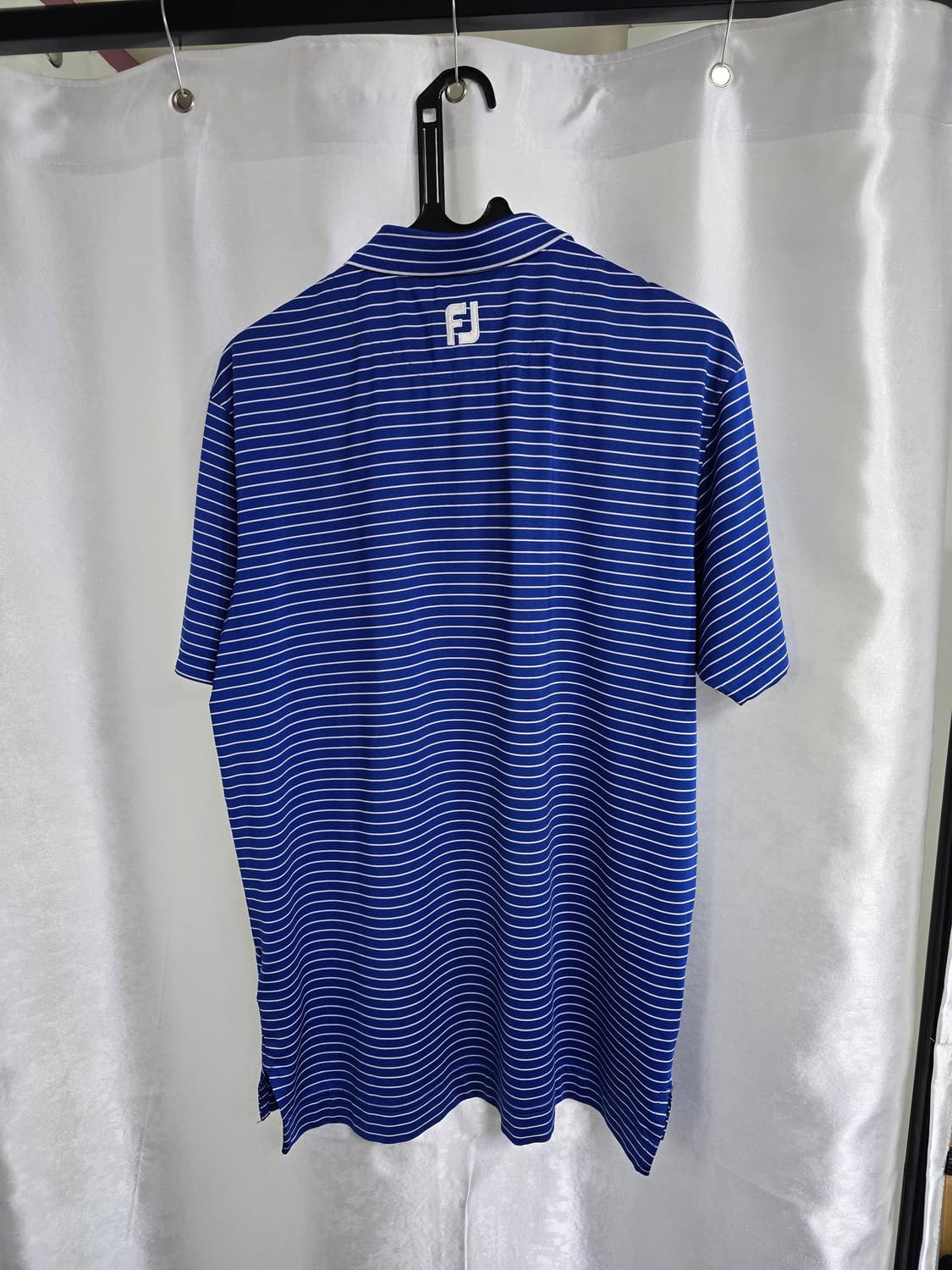 FJ 풋조이 블루 스트라이프 골프 반팔티 (1509) 상품이미지2
