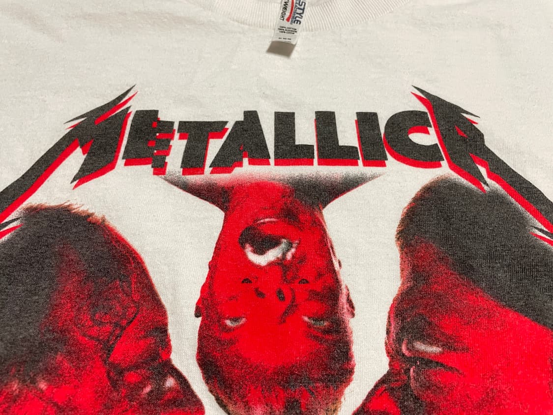 메탈리카 월드와이어드 투어 티셔츠 상품이미지4