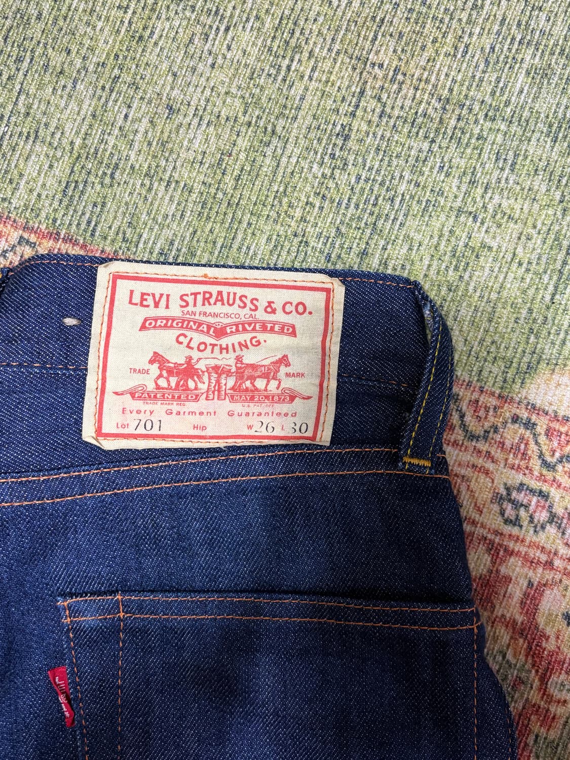 Levi's Vintage Clothing 701 상품이미지3