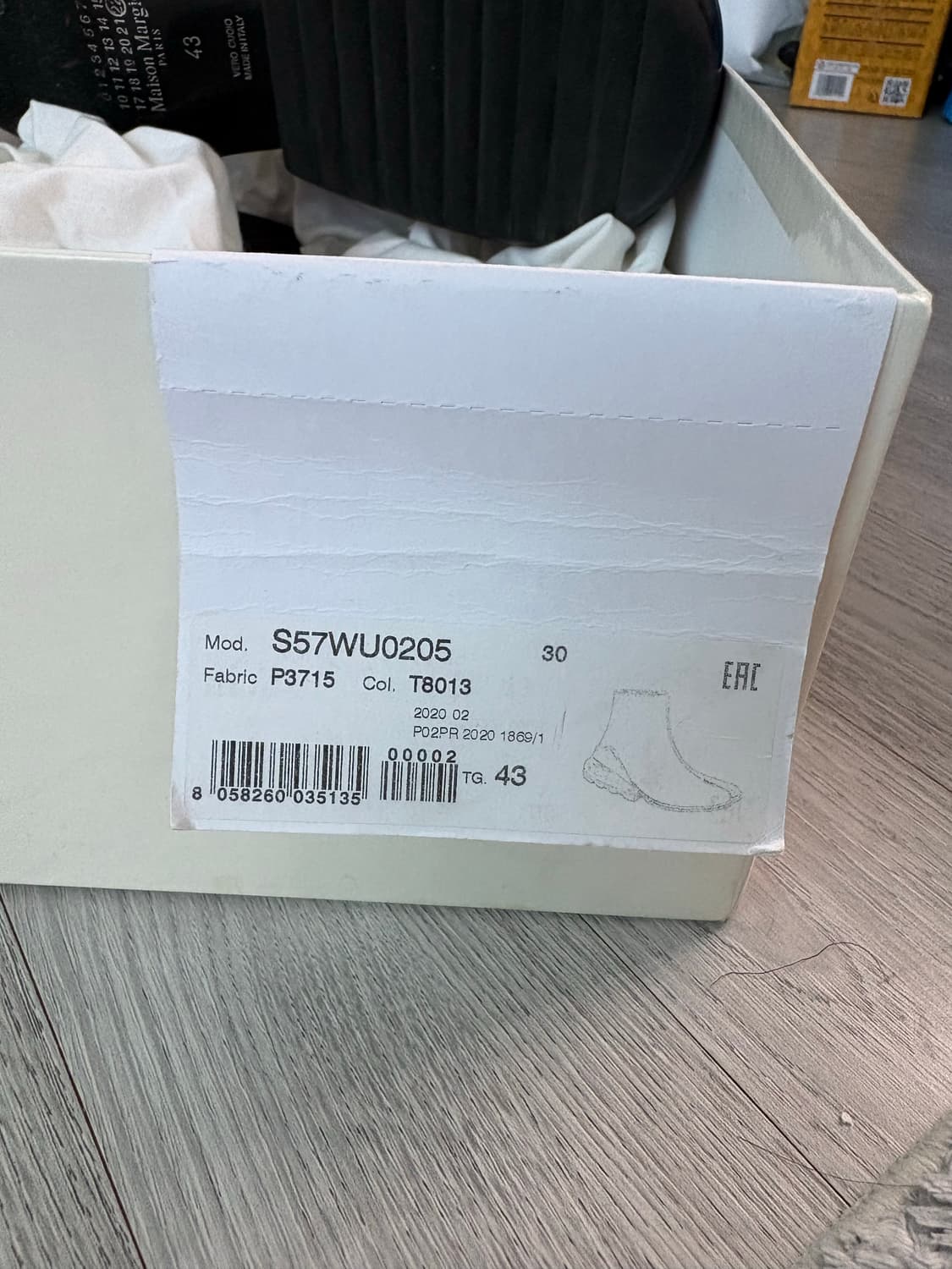 메종마르지엘라 타비 앵클 부츠 블랙 상품이미지4