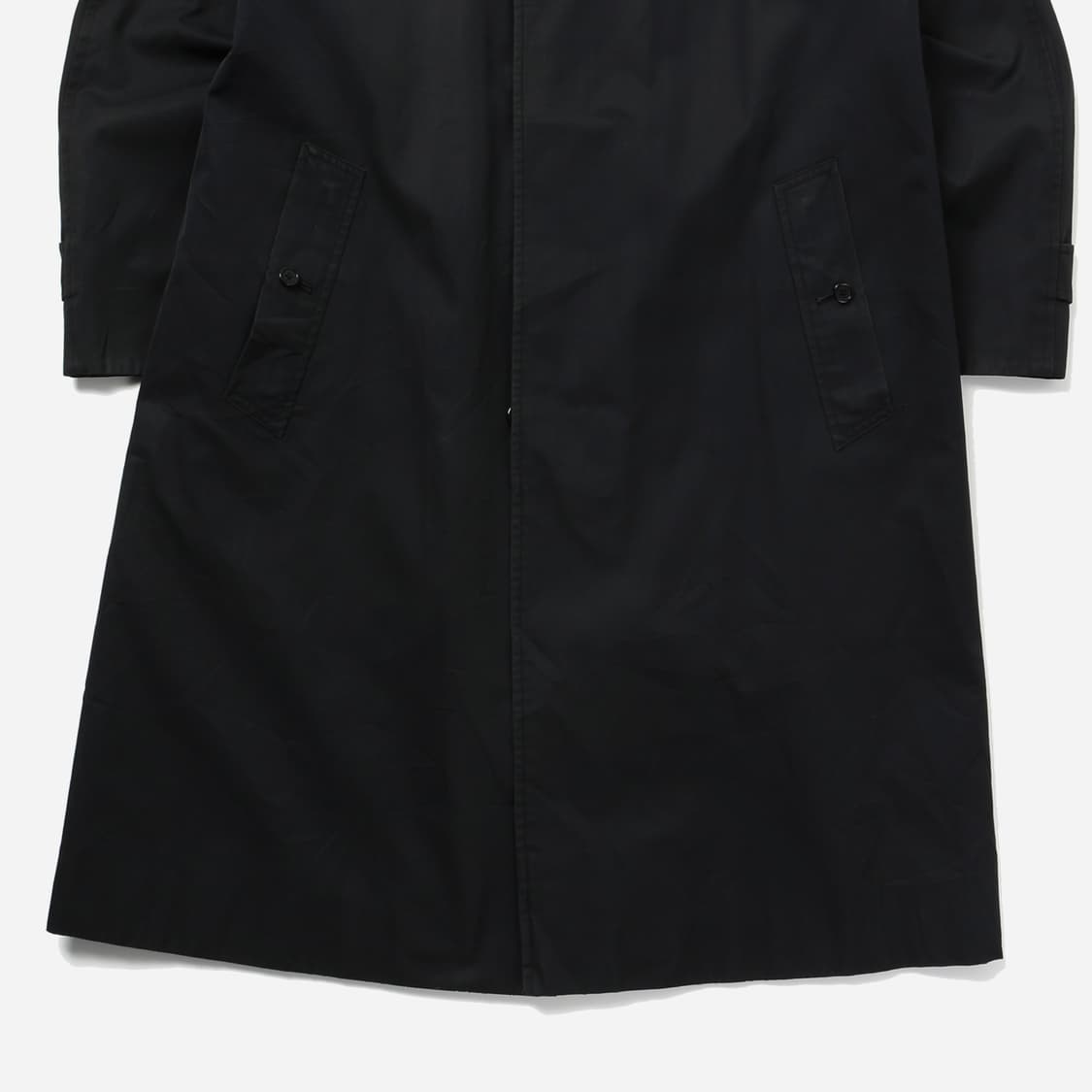 버버리 블랙 싱글 트렌치 코트   상품이미지5