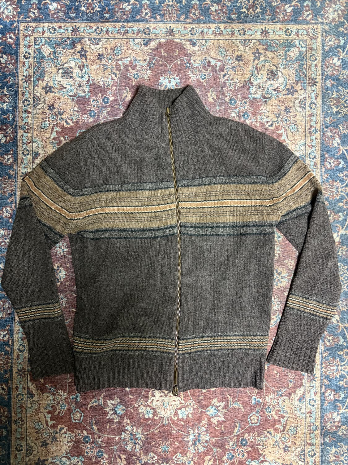 폴로진스 투웨이 니트 집업 상품이미지1