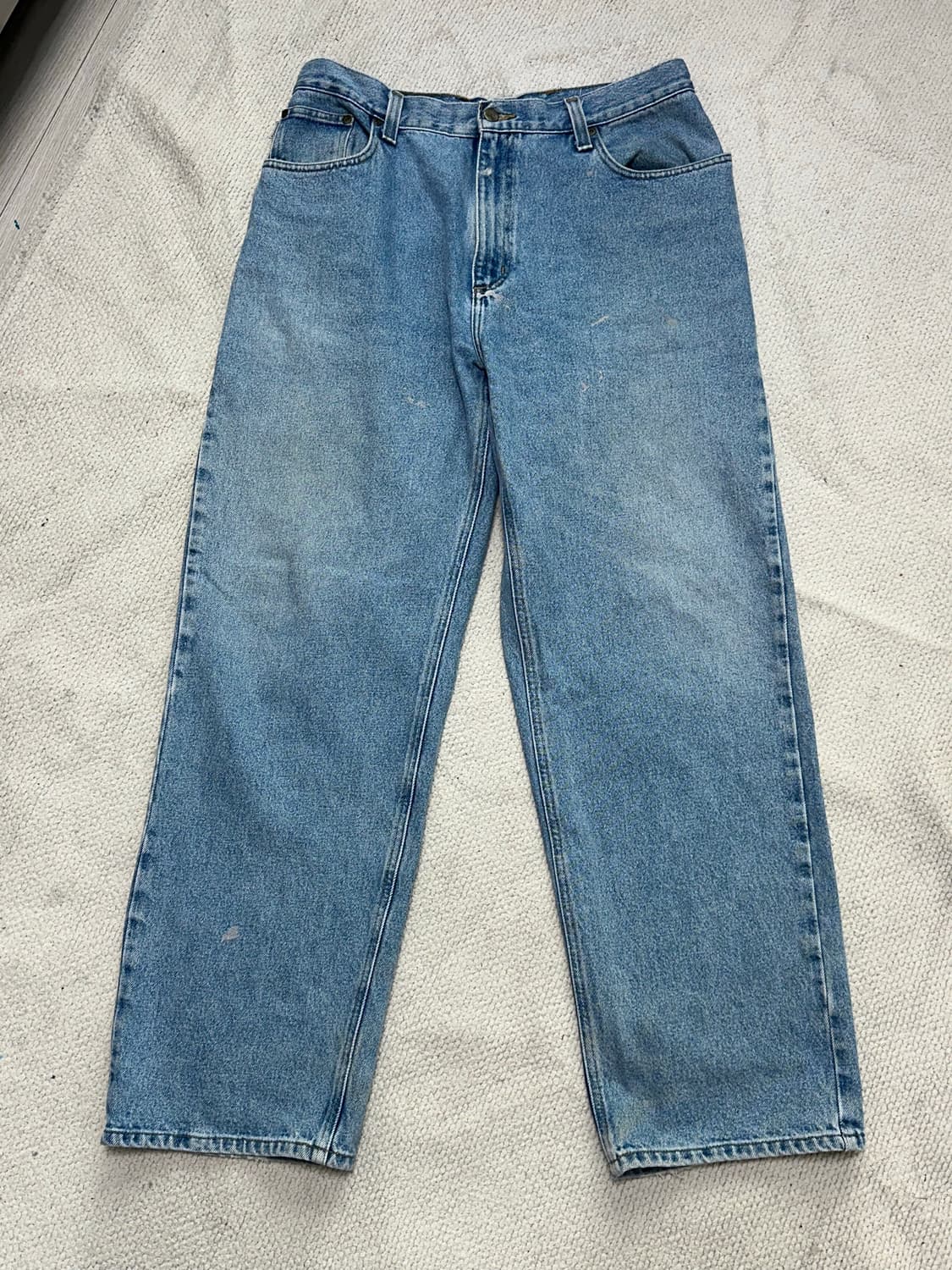 칼하트 싱글니 연청 데님 팬츠 상품이미지1