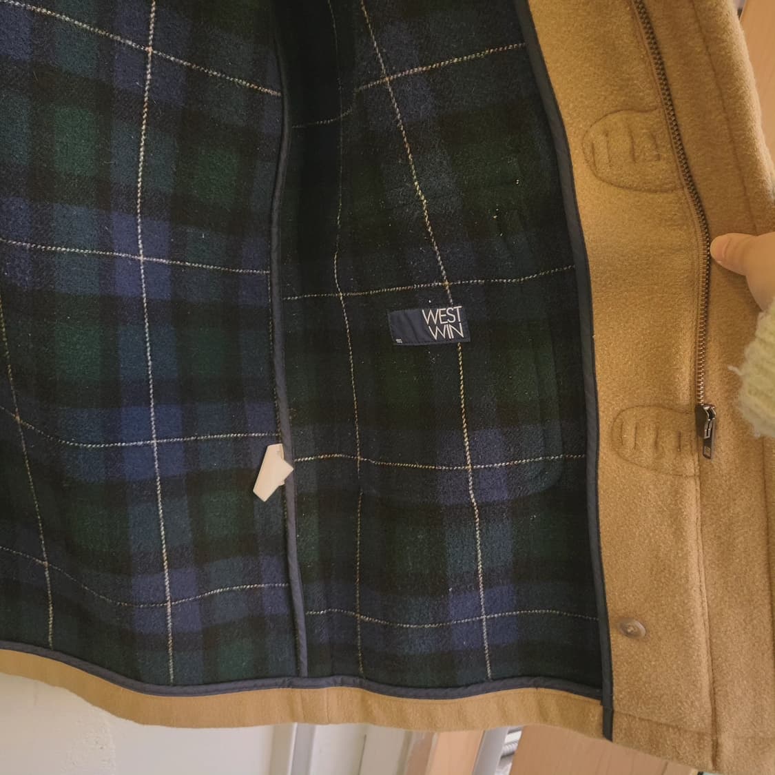 Westwin 떡볶이단추 더플코트 상품이미지8