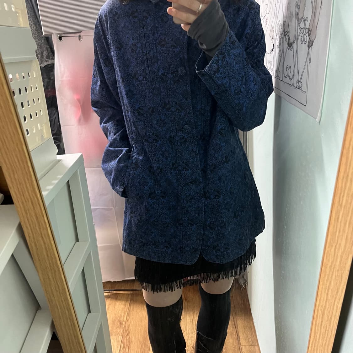 니들스 코튼 패턴 자켓 상품이미지6