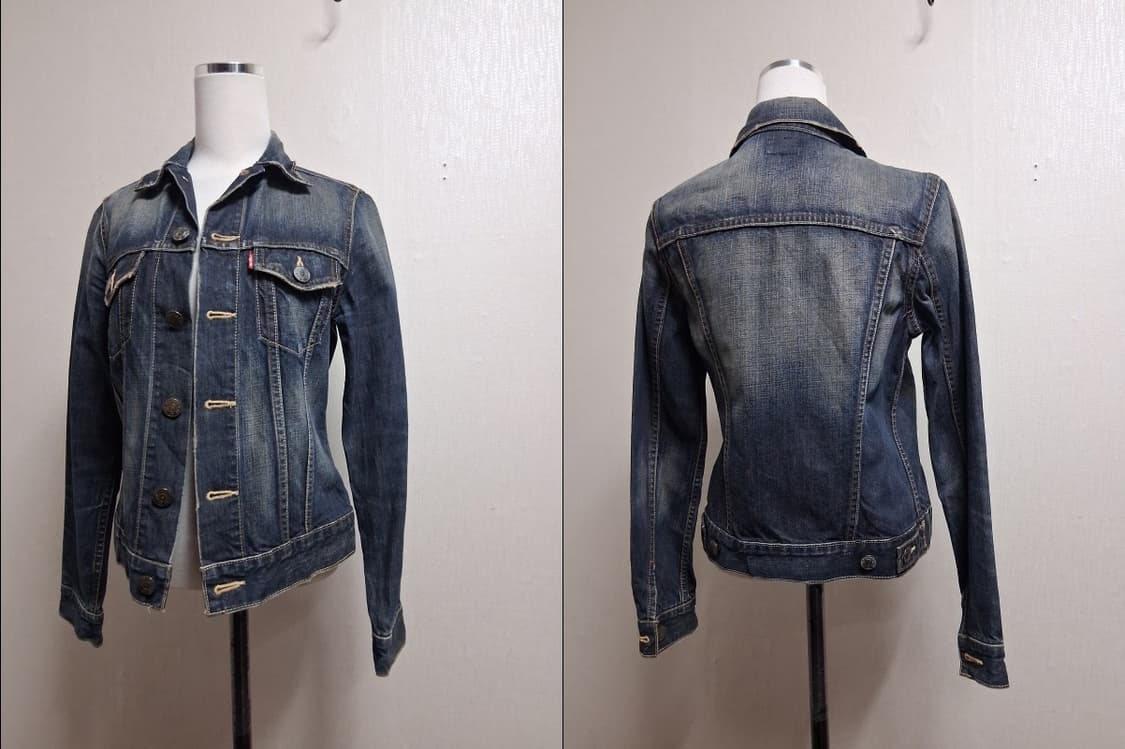 리바이스 레드록 빈티지 데님자켓 (여성 M) 상품이미지3