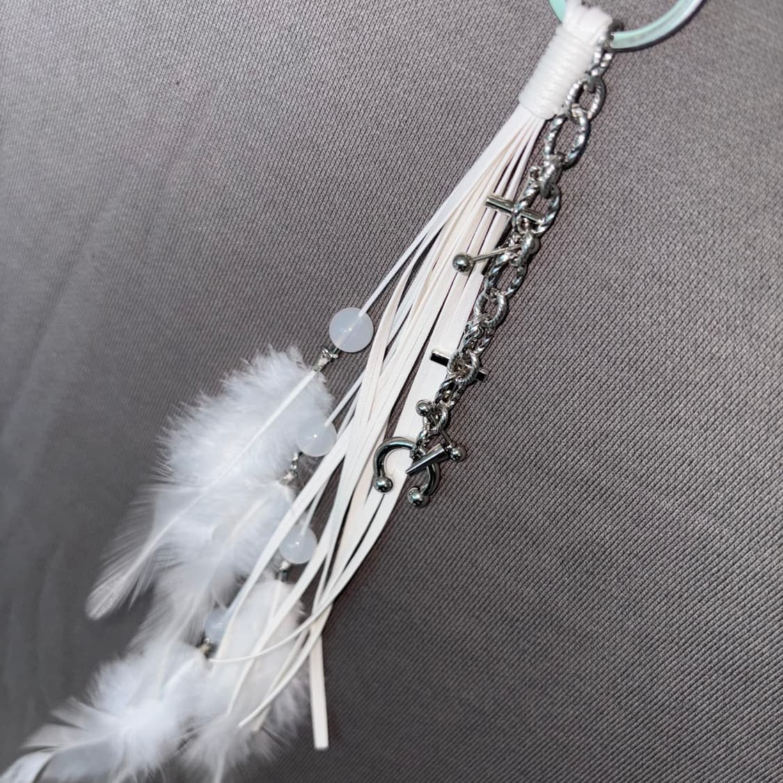 Piercing Feather Keyring 001⛓️ 상품이미지3