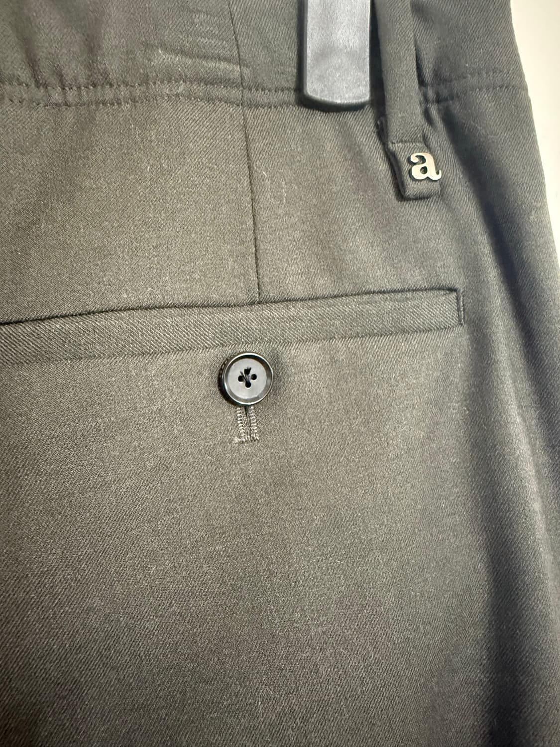 알레그리 카키브라운 밴딩 슬랙스 78 ( 30 ) 상품이미지5