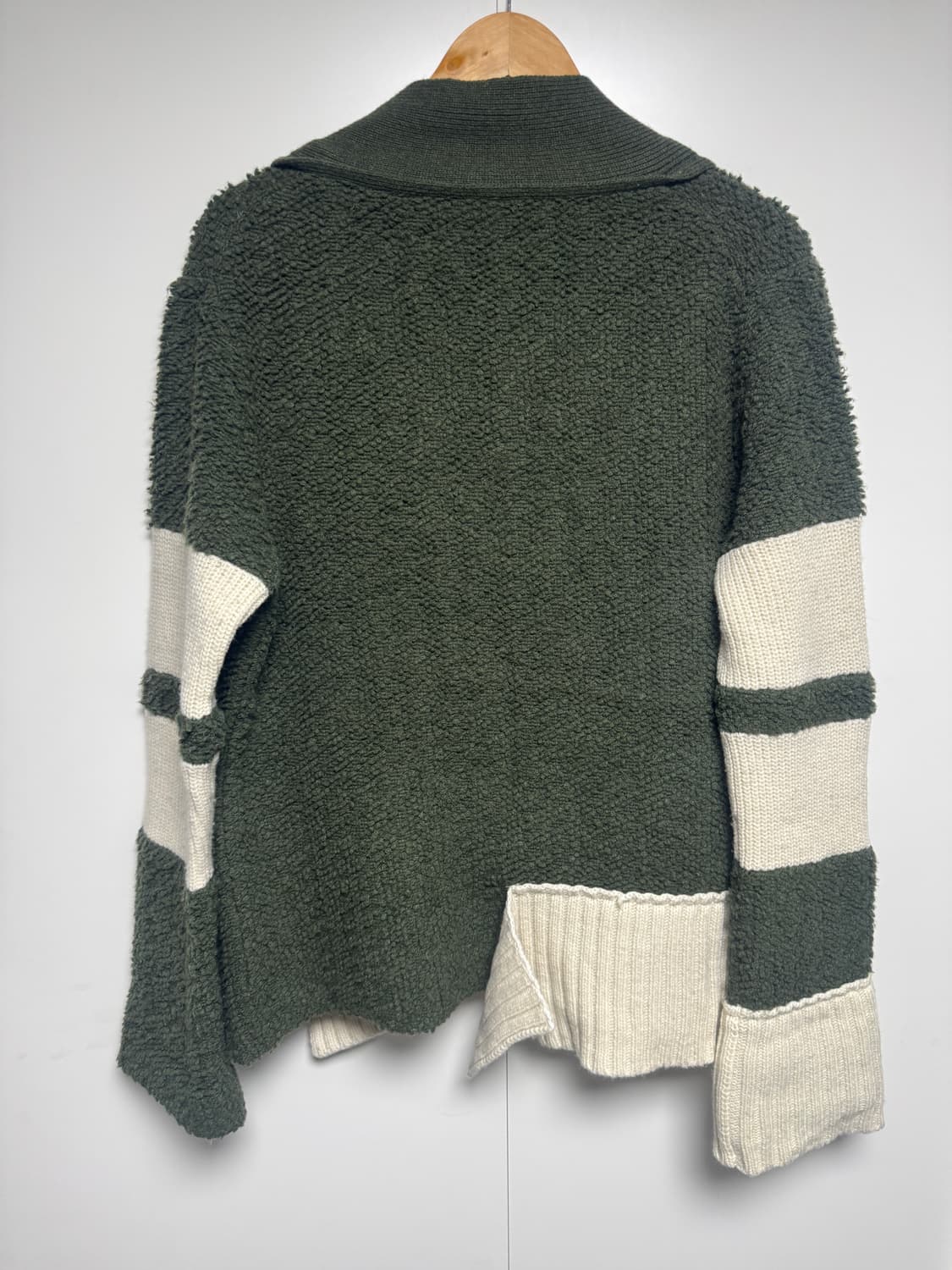 SACAI 사카이 20aw 믹스 울 패턴 가디건 상품이미지5