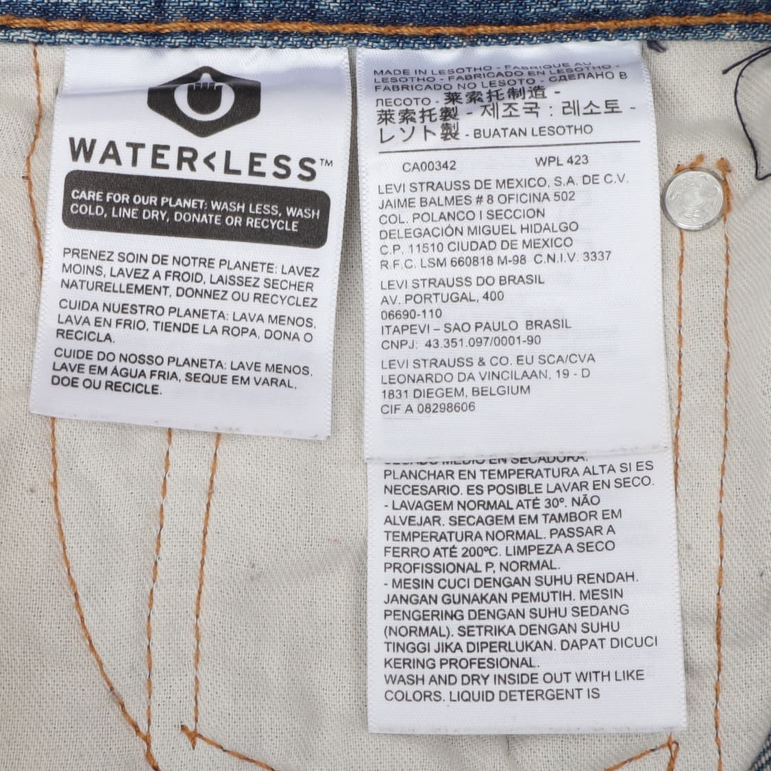 리바이스 569 루즈 스트레이트 데님팬츠 상품이미지8