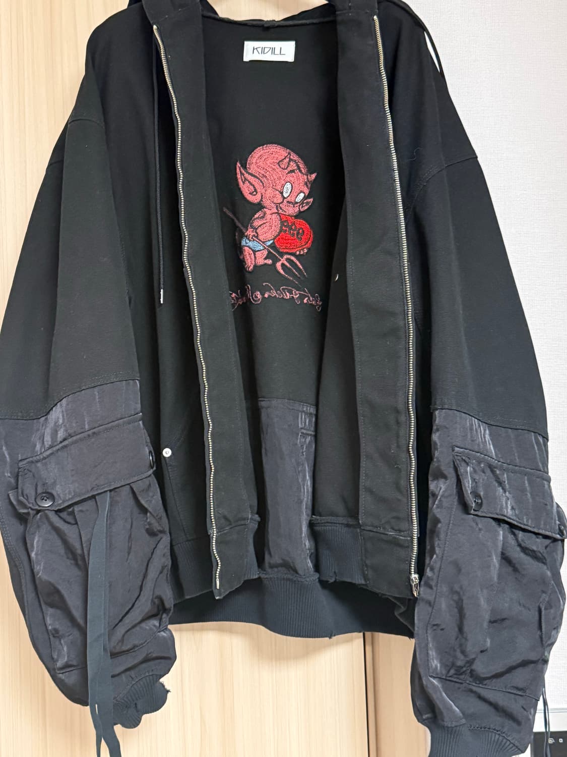 키딜 액티브 자켓 블랙 상품이미지1