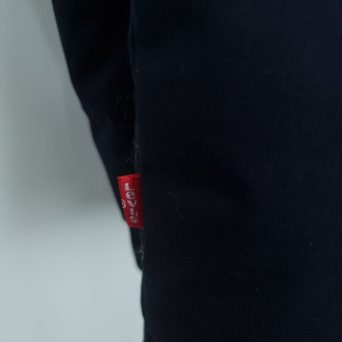 [리바이스] 비건 레더 요크 카라 퍼 패딩 자켓 M18326 상품이미지6