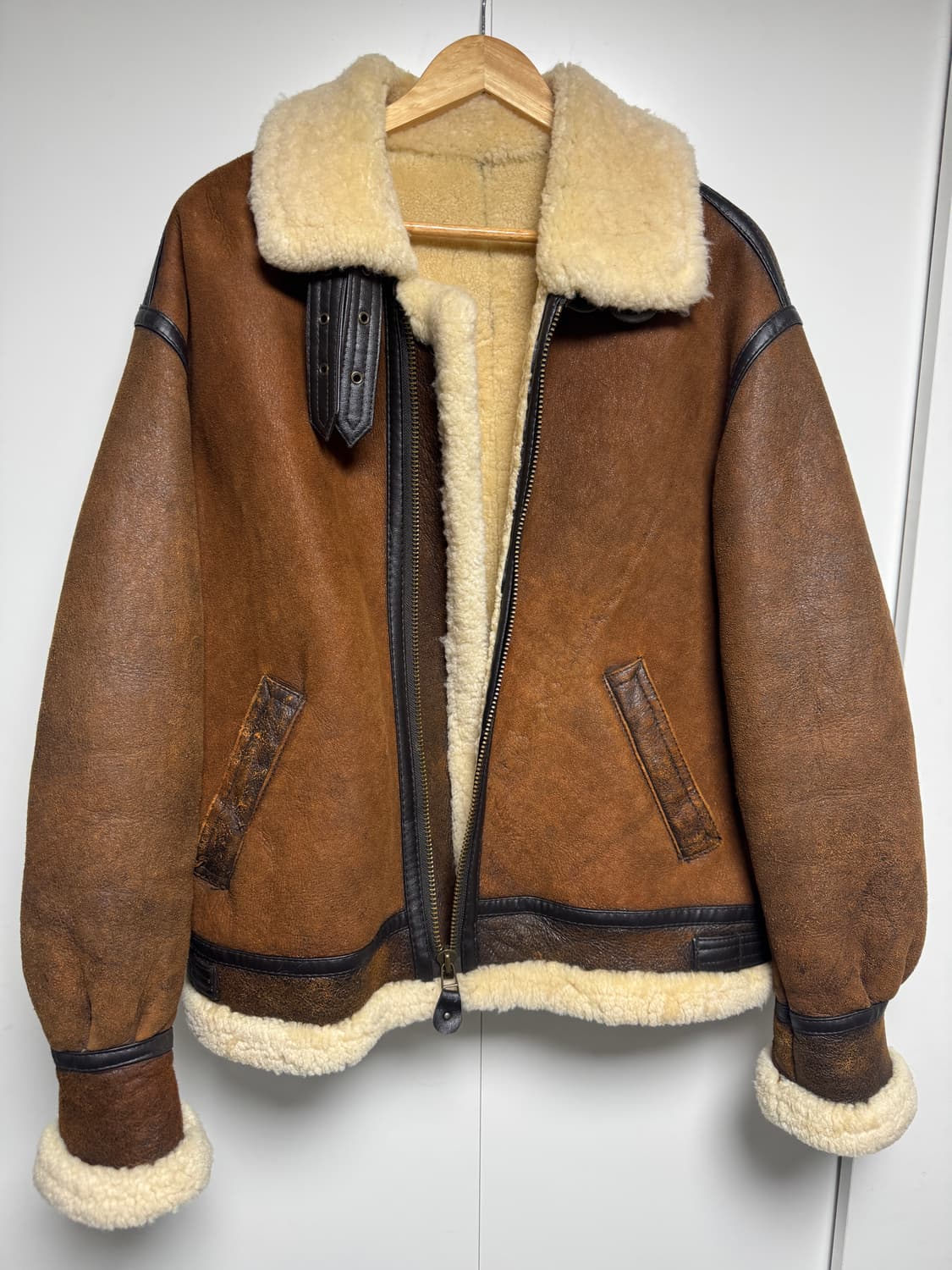 TYPE B-3 항공 무스탕 점퍼 상품이미지2