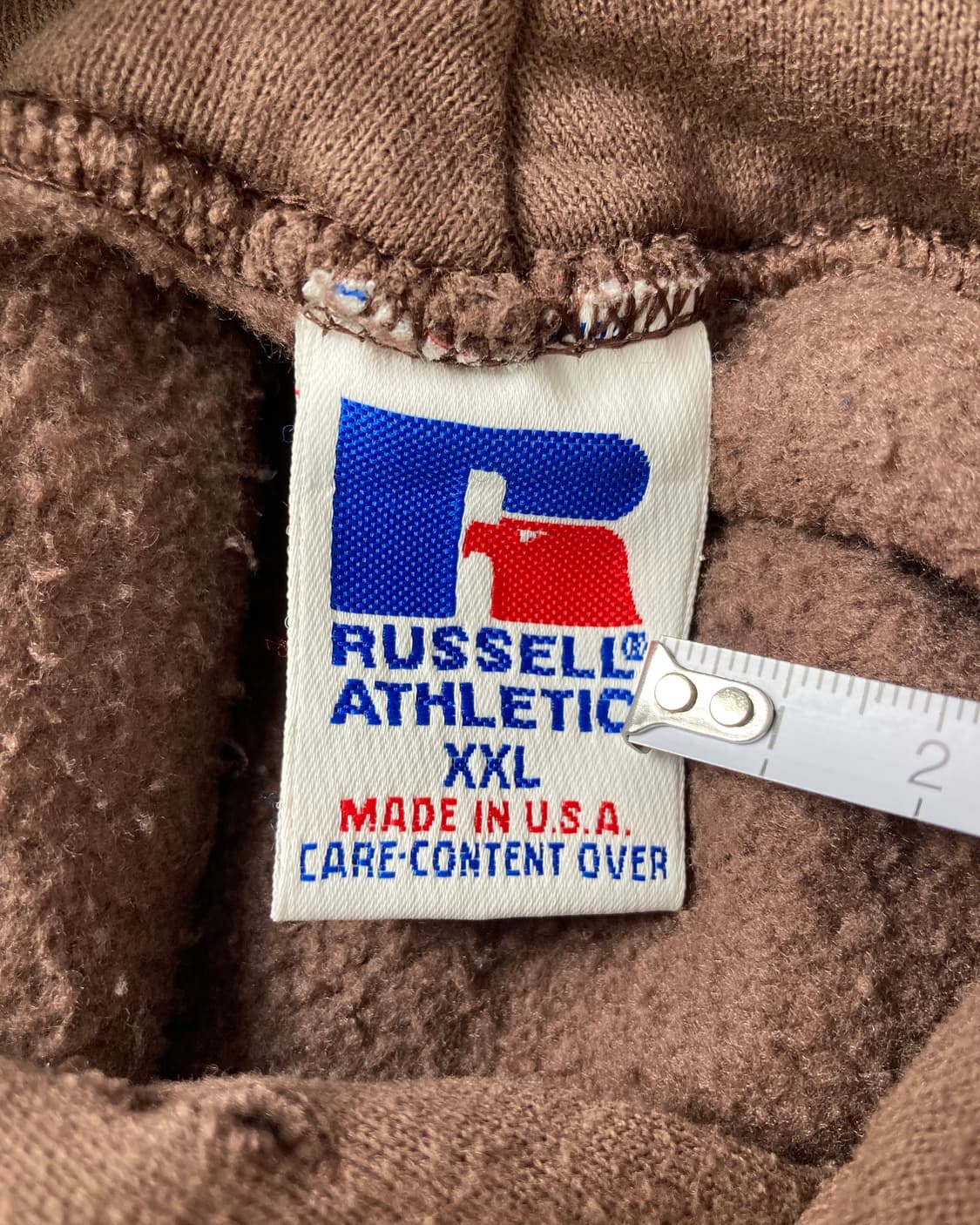 90s Russell Hoodie (brown) 상품이미지3