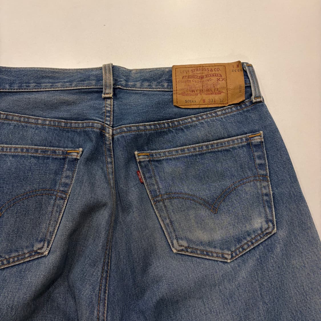 [33x32] 90s 리바이스 501 데님 청바지 팬츠 D899 상품이미지3