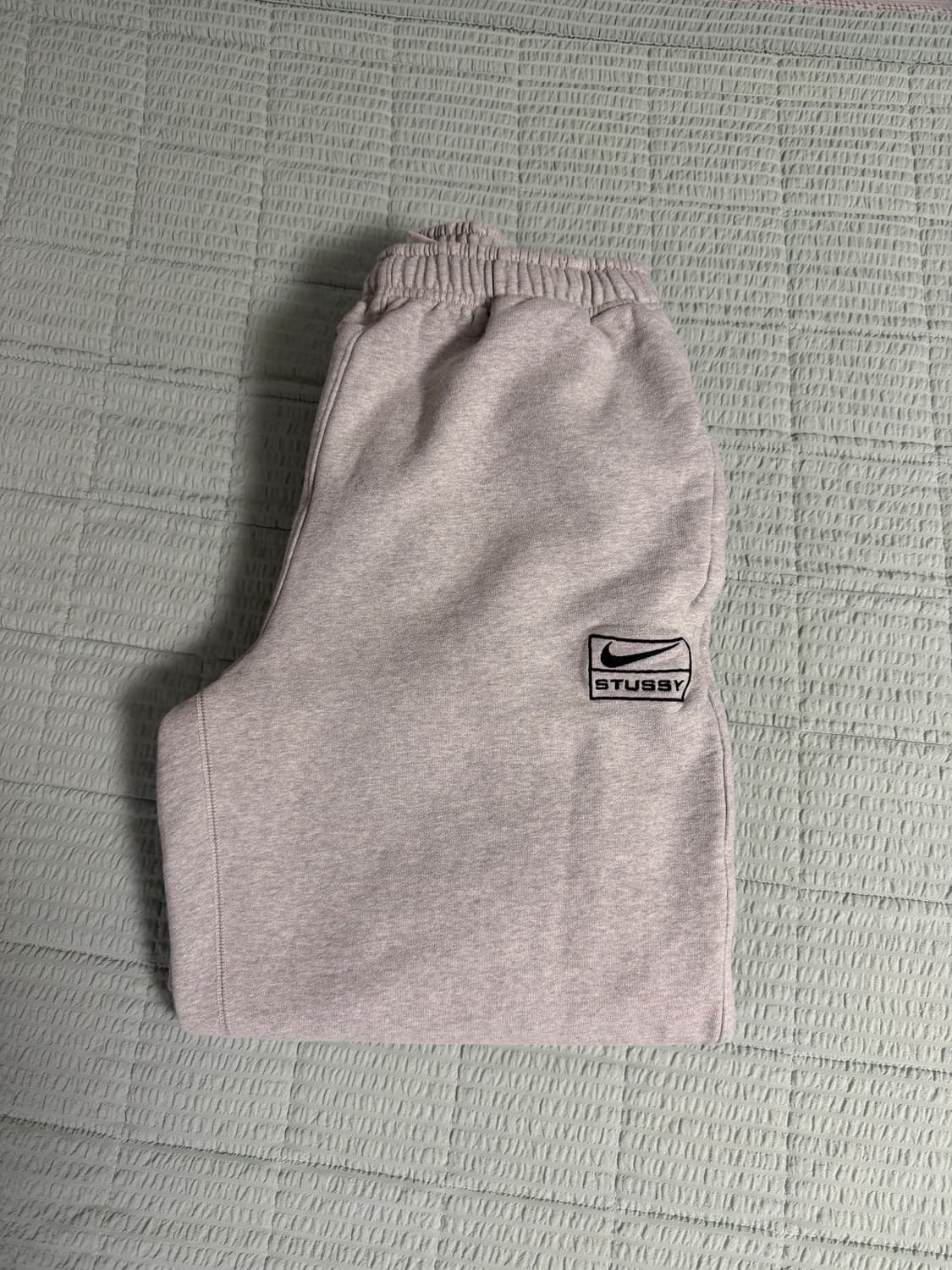 나이키 x 스투시 플리스 팬츠 그레이 헤더 (FN5231-050)  상품이미지1