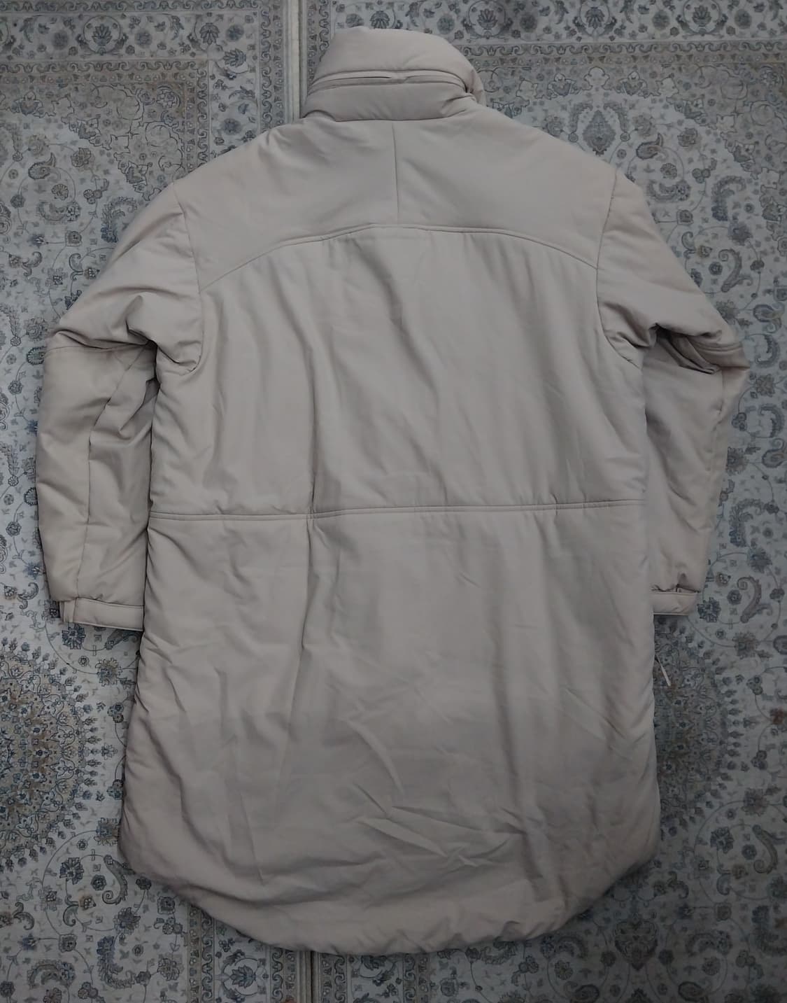 휠라 프리마 로프트 레벨 7 아이보리 롱 파카 90  (엄청크게나옴) 상품이미지4