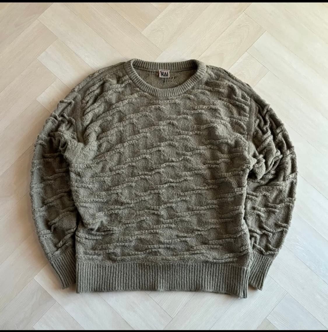 이세이미야케 빈티지 하이 스포팅 기어 니트 상품이미지1