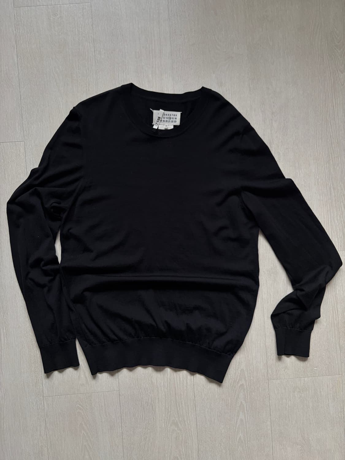 마르지엘라 블랙 라나울 니트 상품이미지2