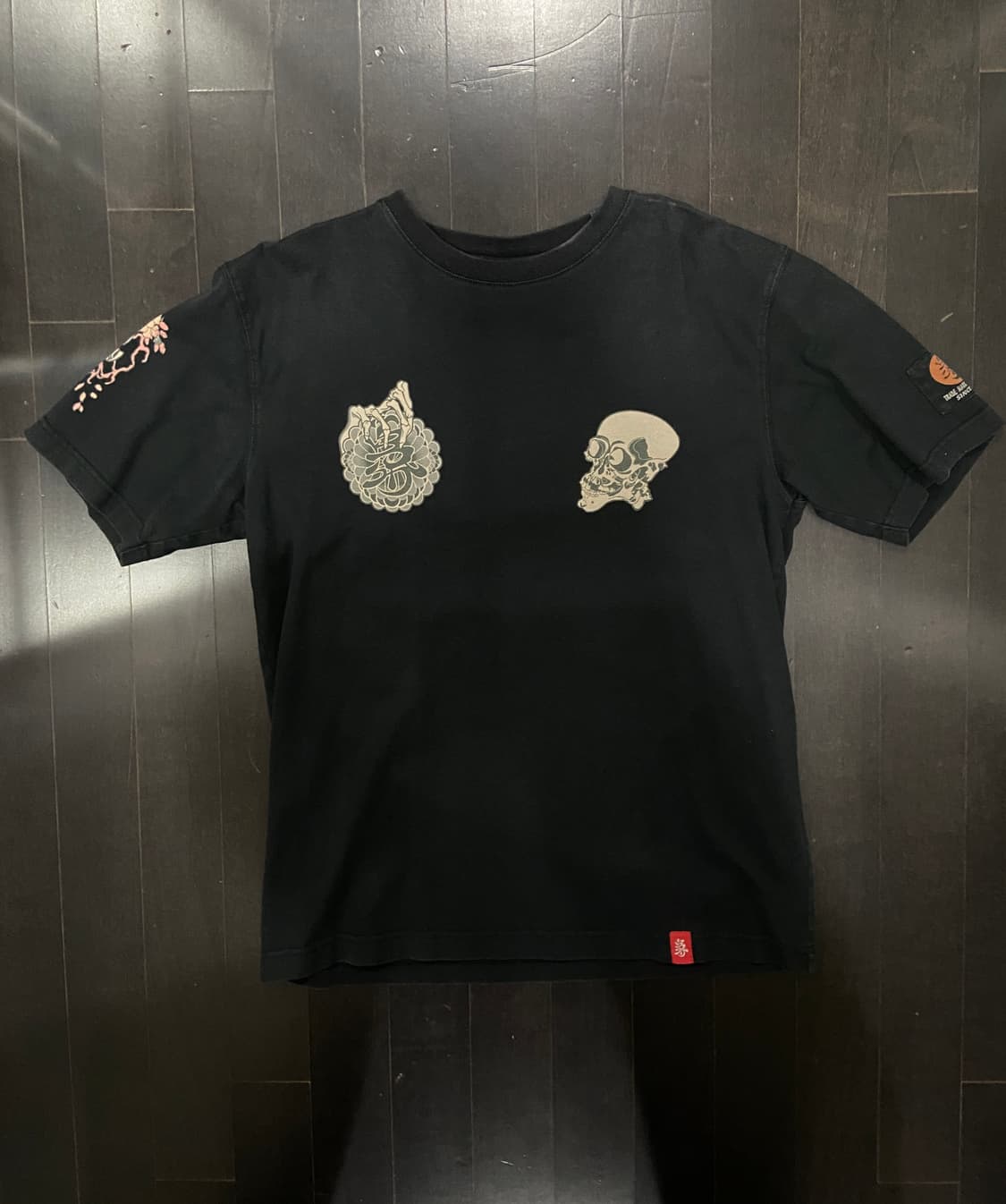 skull sakura tee 상품이미지2