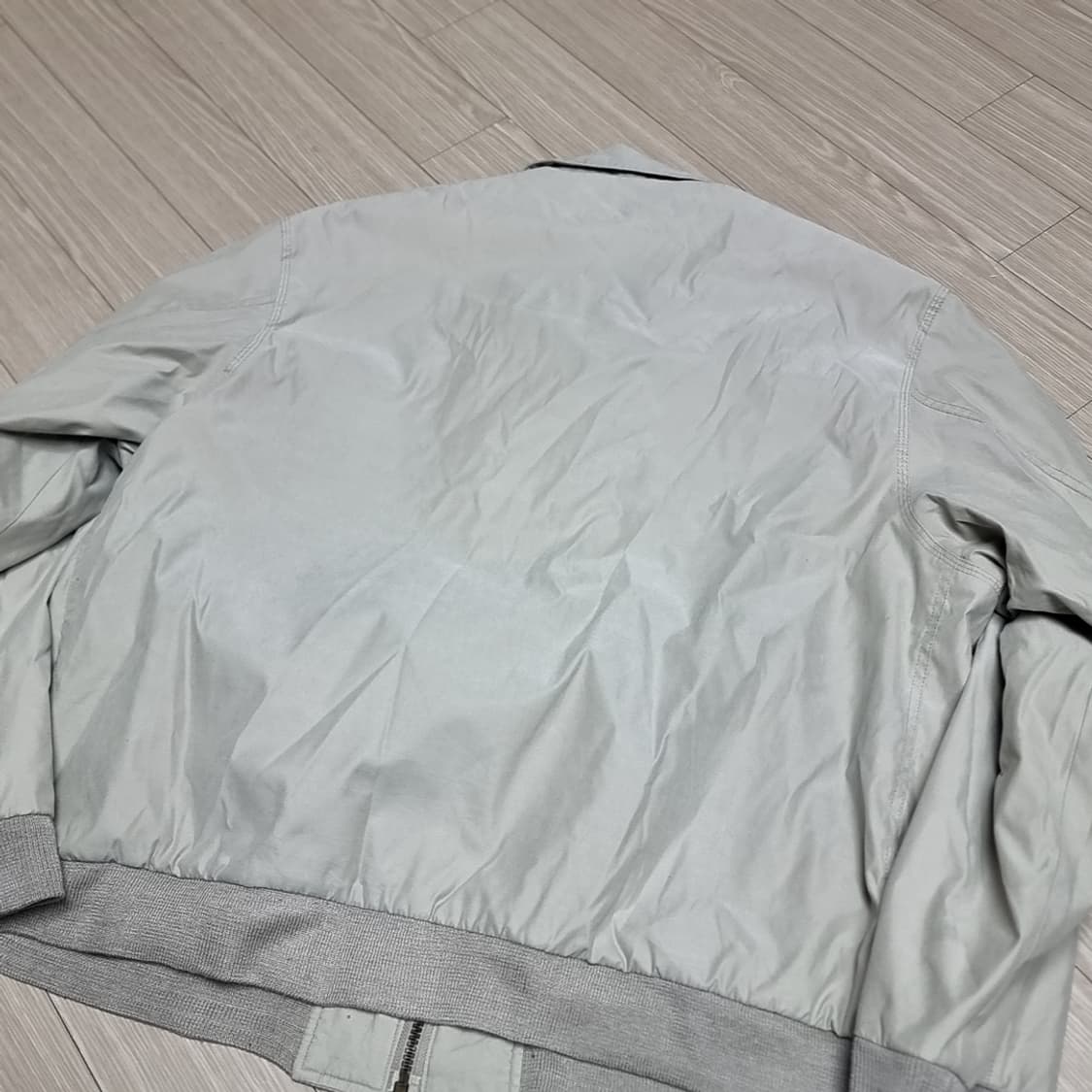 미제 usa 80s 빈티지 폴로 랄프로렌 베이지색 바람막이 점퍼 (XL) 상품이미지3