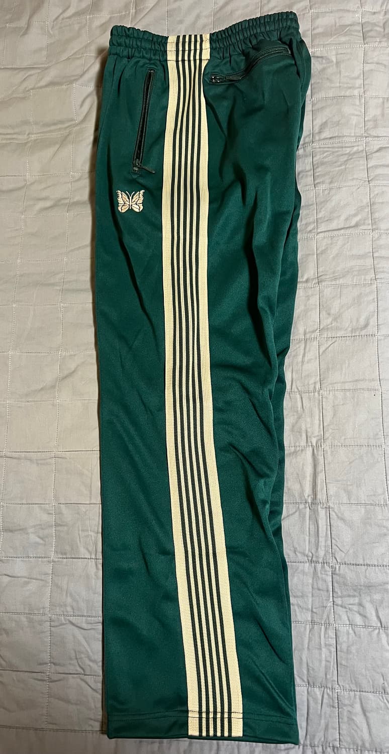 니들스 트랙팬츠 스트레이트핏 그린 XS 상품이미지1