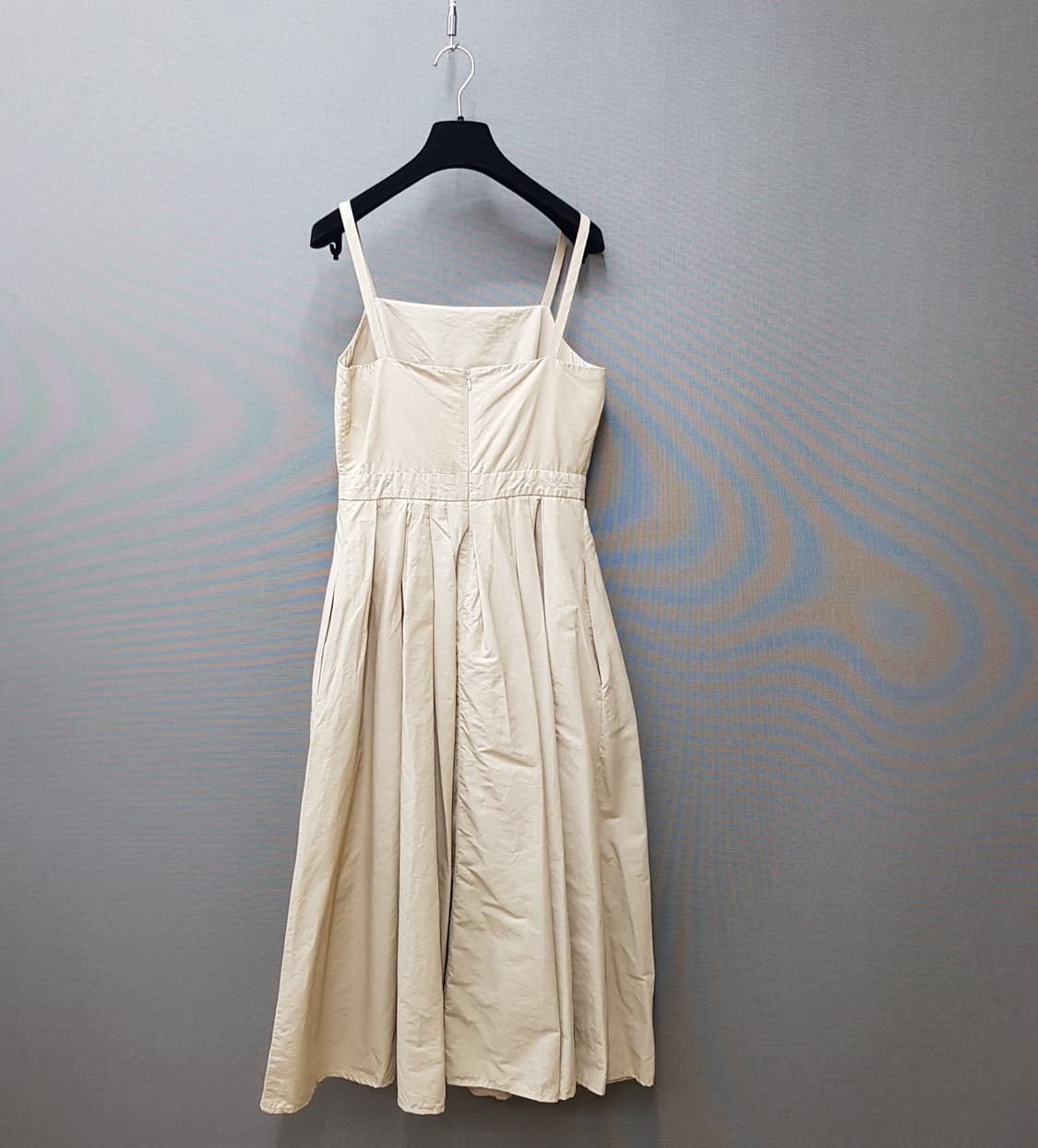 오르 슬리브리스 스트랩 롱 원피스 S사이즈 상품이미지5