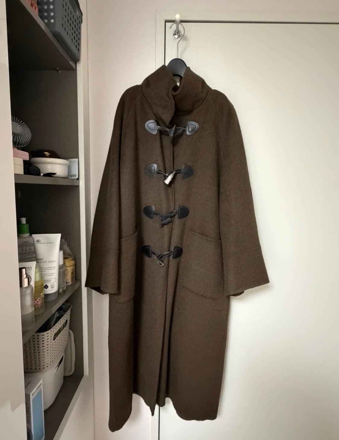 모한 더플떡복이코트 M 상품이미지5