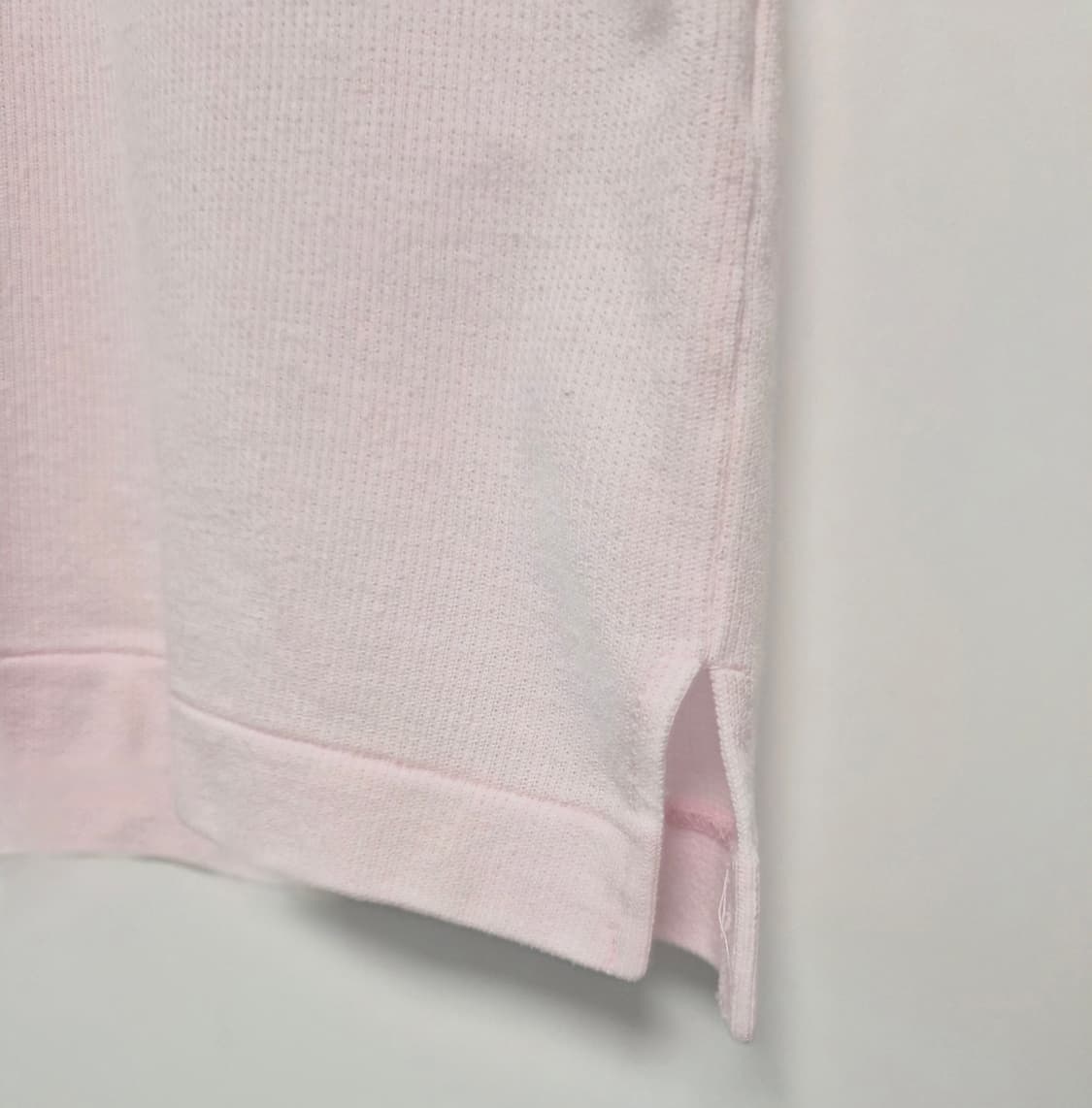 꾸레쥬 연핑크 반팔 티셔츠 상품이미지4