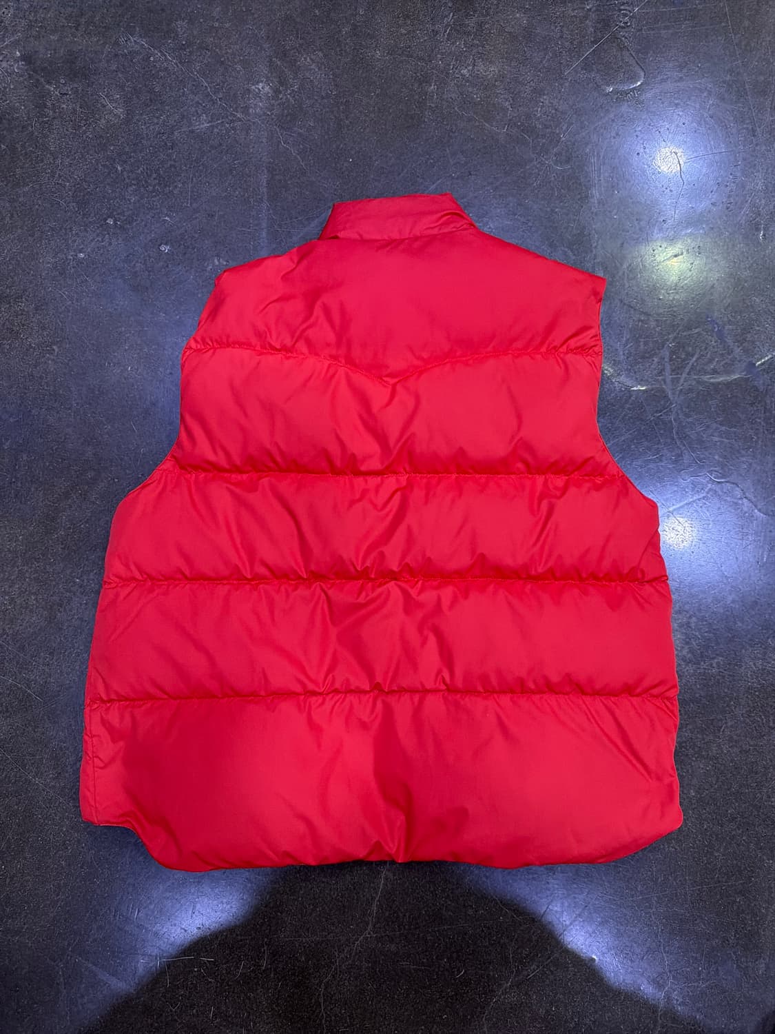 폴로 랄프로렌 리버시블 구스 다운 패딩 베스트 카키/레드 XXL 상품이미지4