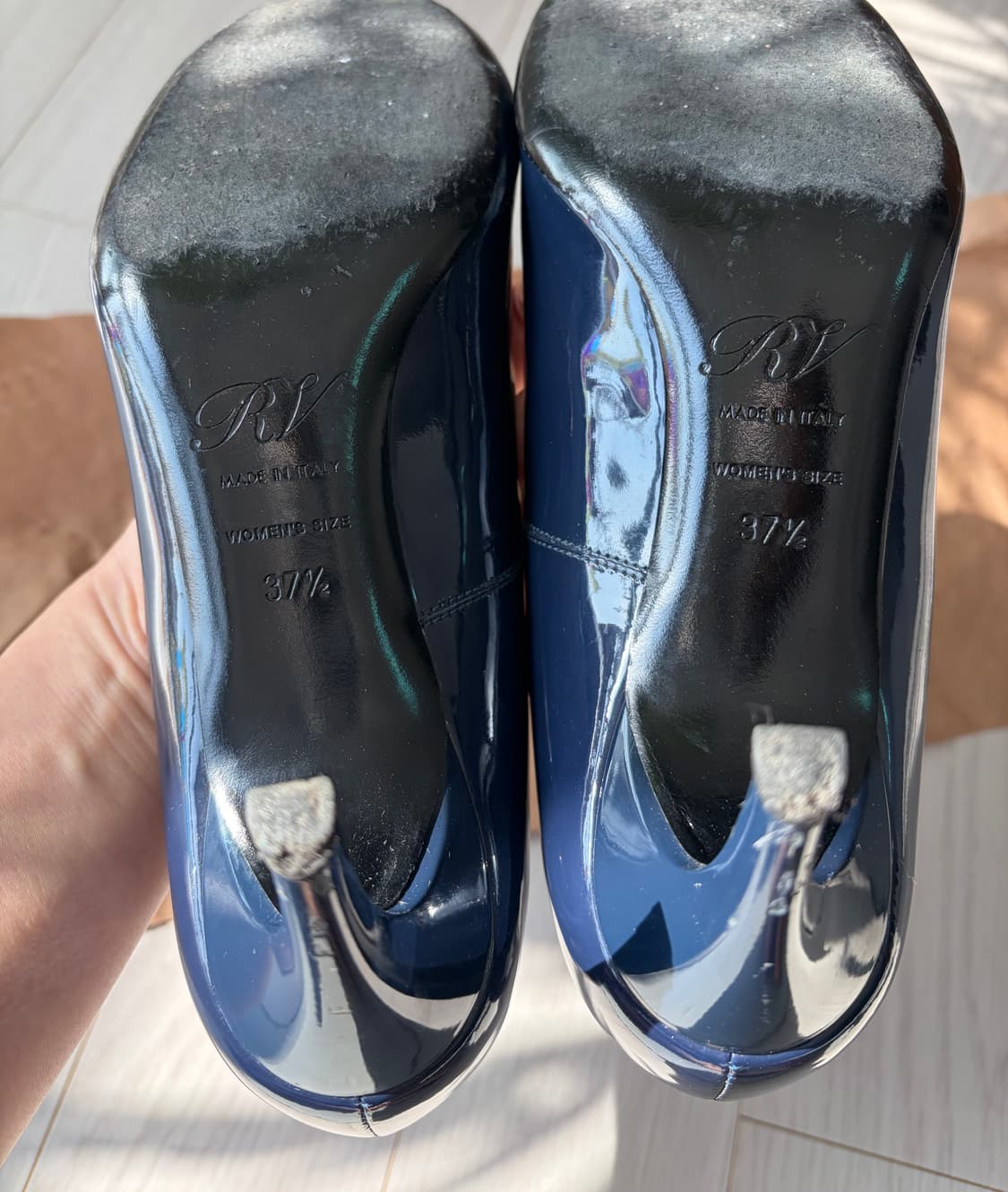 로저비비에 힐 곤색 37.5 상품이미지4