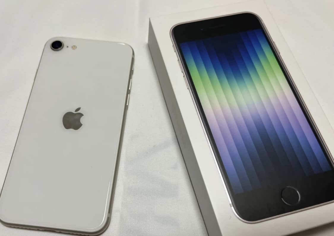 아이폰 SE3 128GB 스타라이트 풀박스 상품이미지1